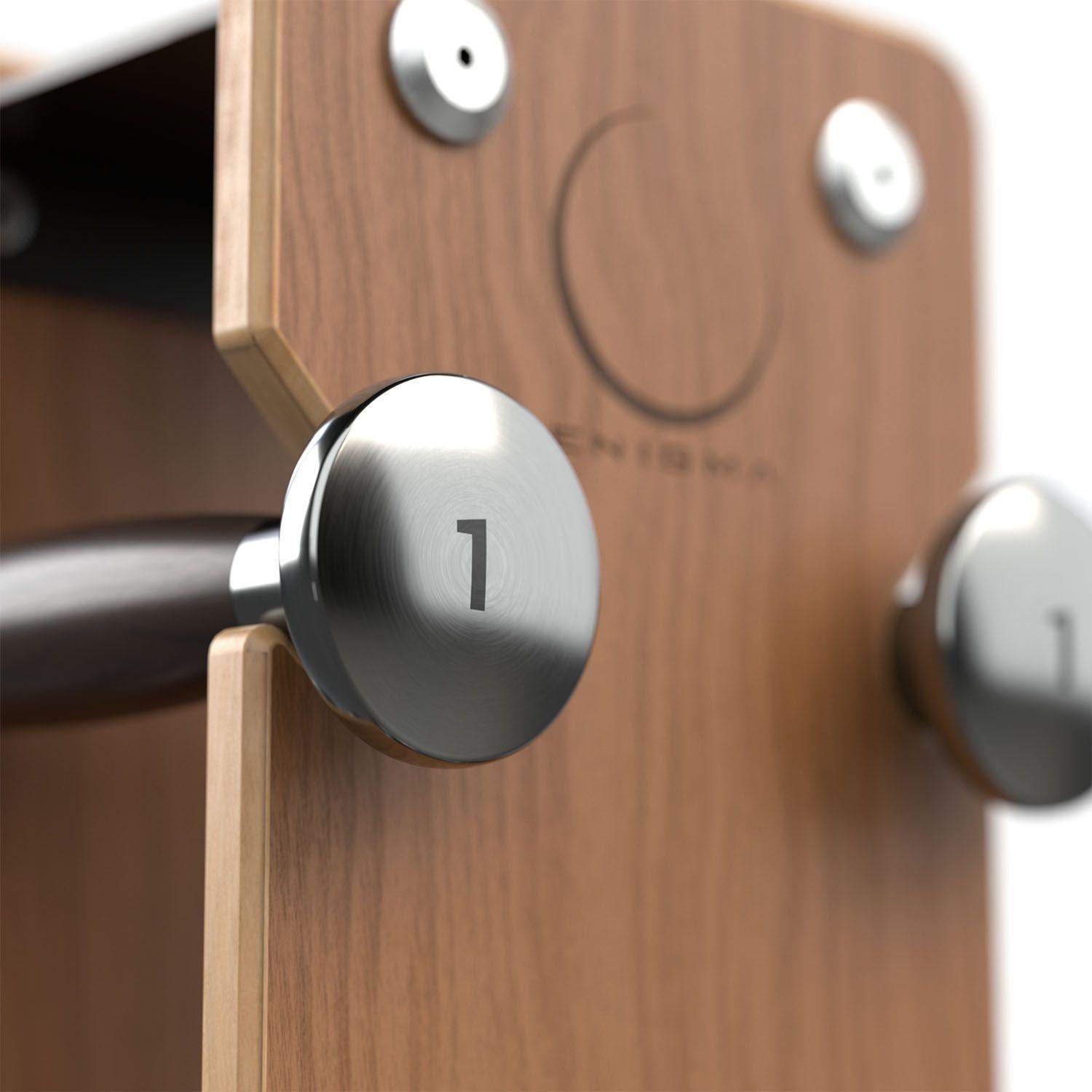 Rack con Mancuernas de Madera Enigma Strength II-3