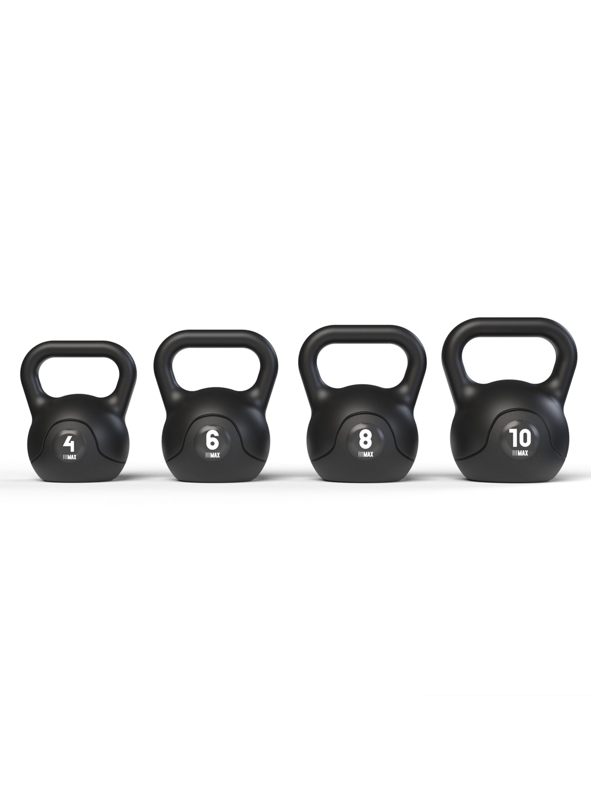 PESAS KETTLEBELL PE/SAND 10 Kg-3