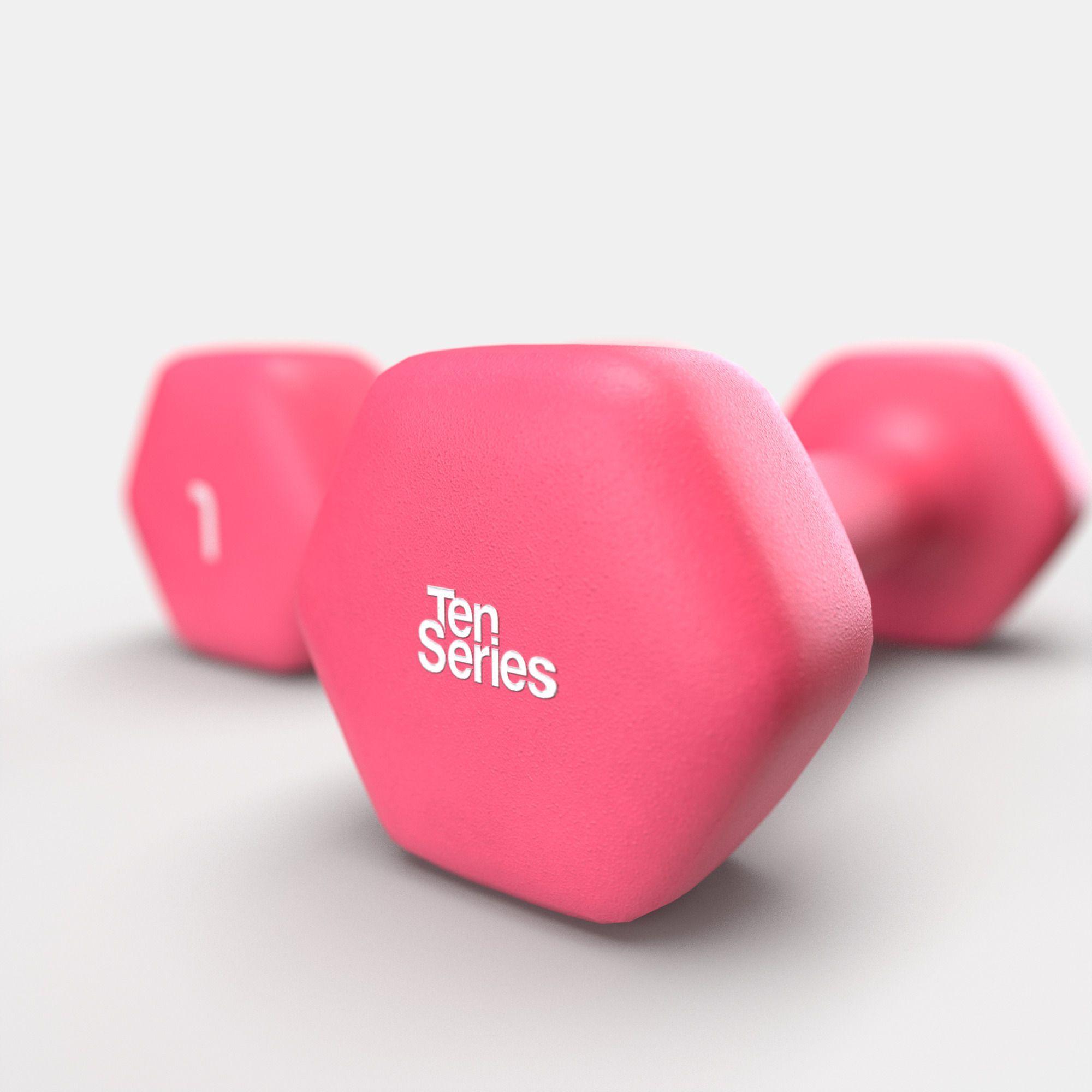 Par Mancuernas Neoprene 1 Kg Ten Series-2