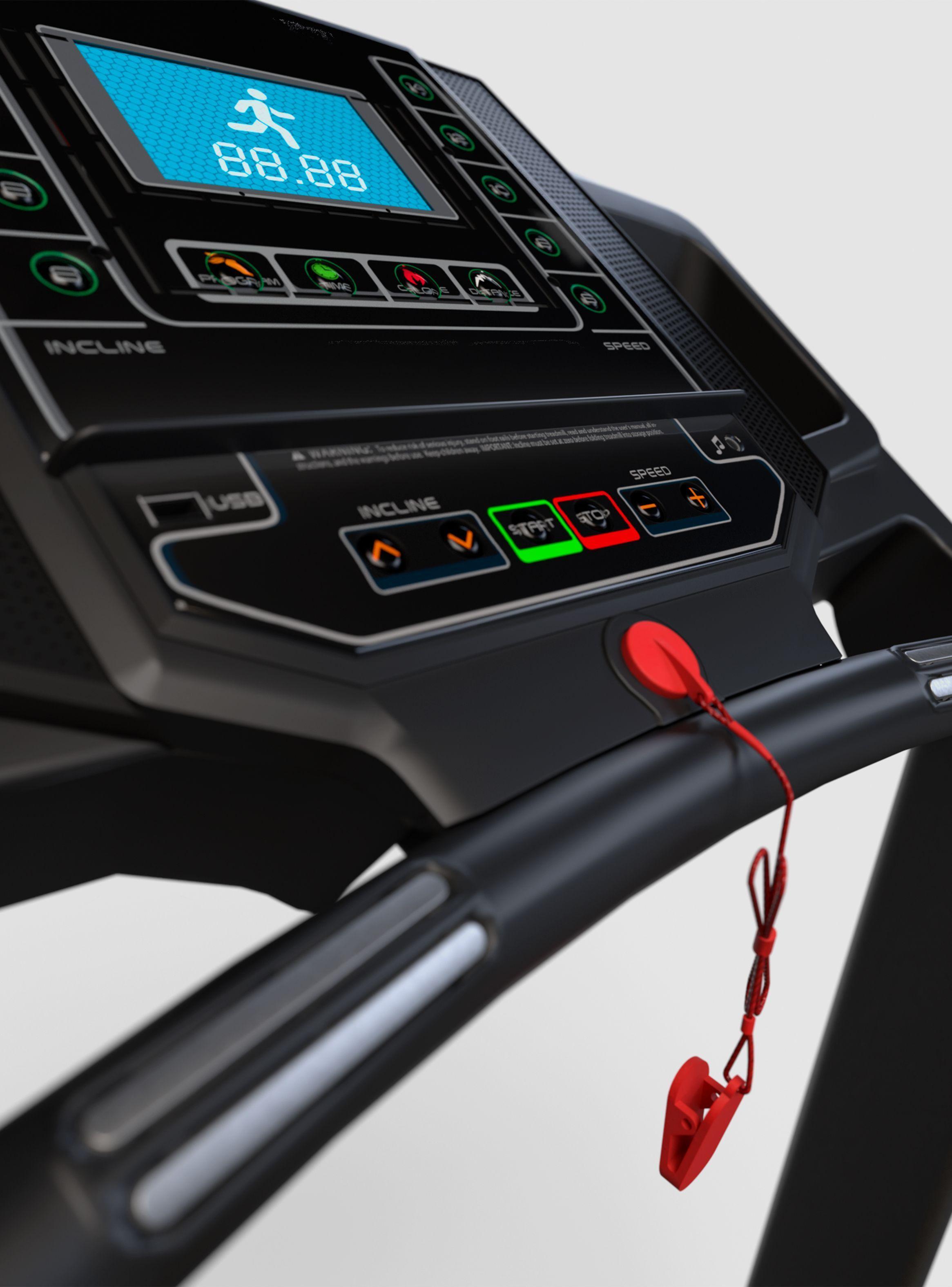 Trotadora Ten Series Black A7 16km/h-2