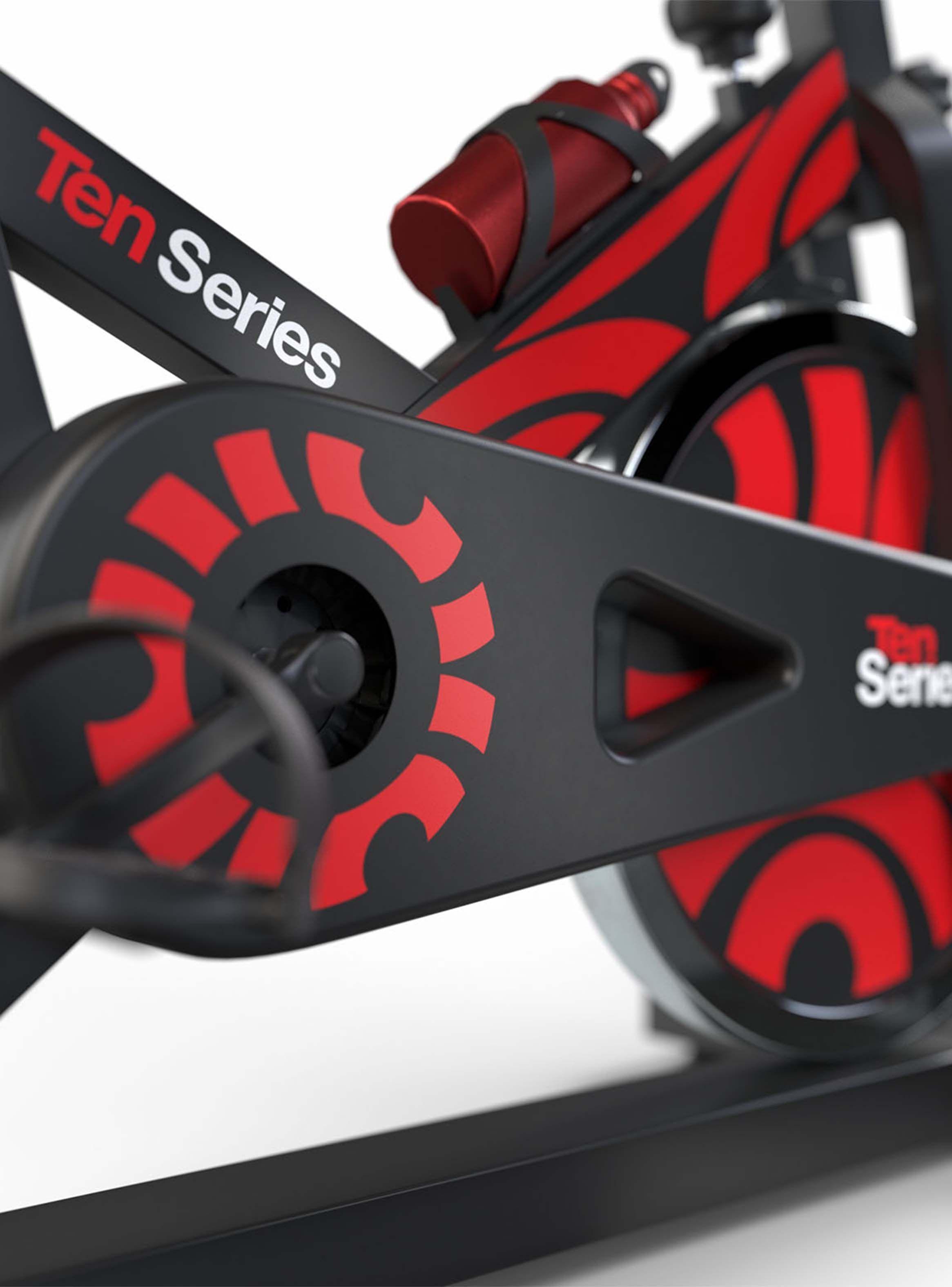 Bicicleta Spinning Ten Series X1000 RED-2