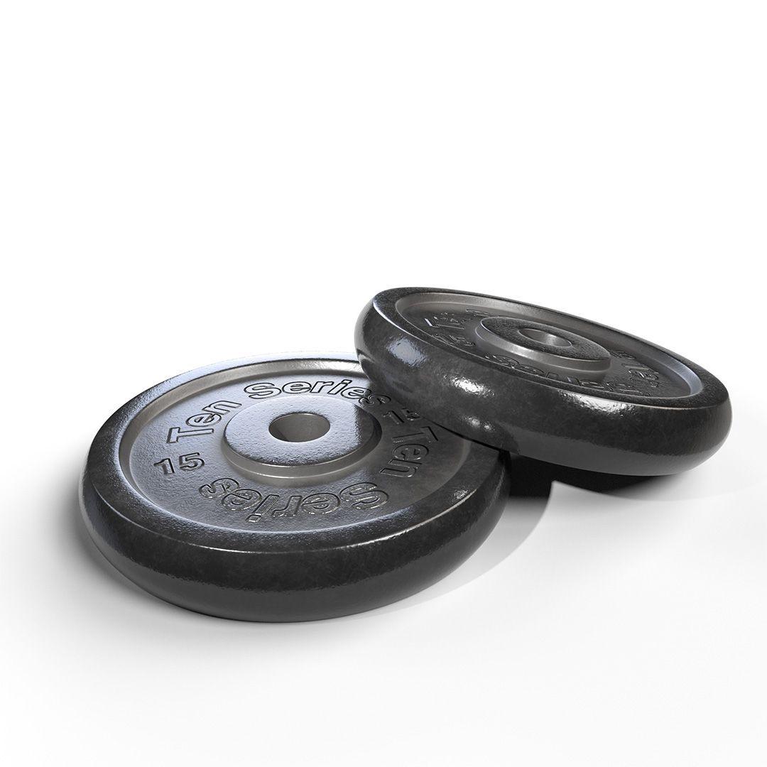 Disco Preolimpico Hierro 15 Kg Ten Series-1