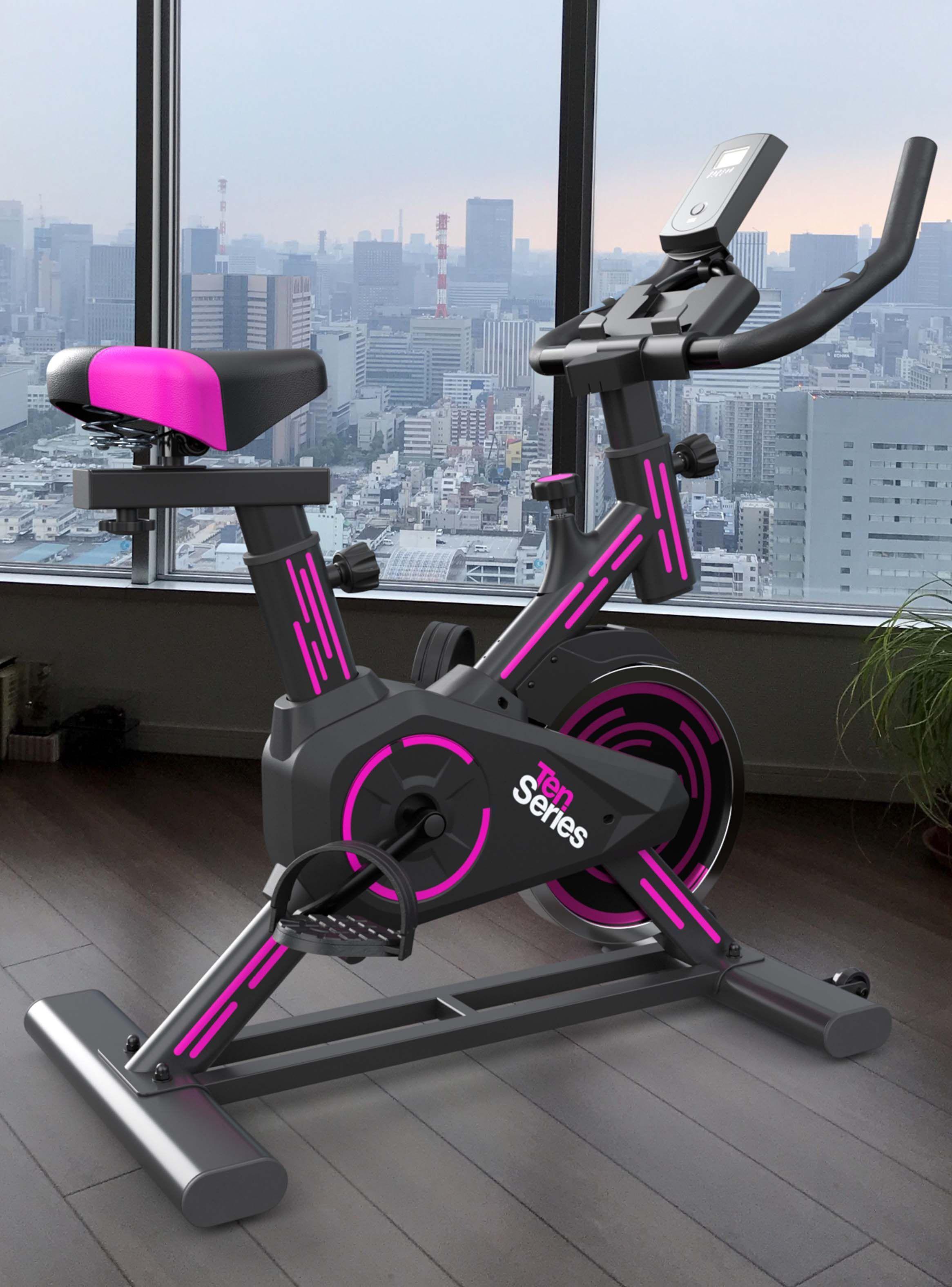 Bicicleta Spinning SB Pink Ten Series-6