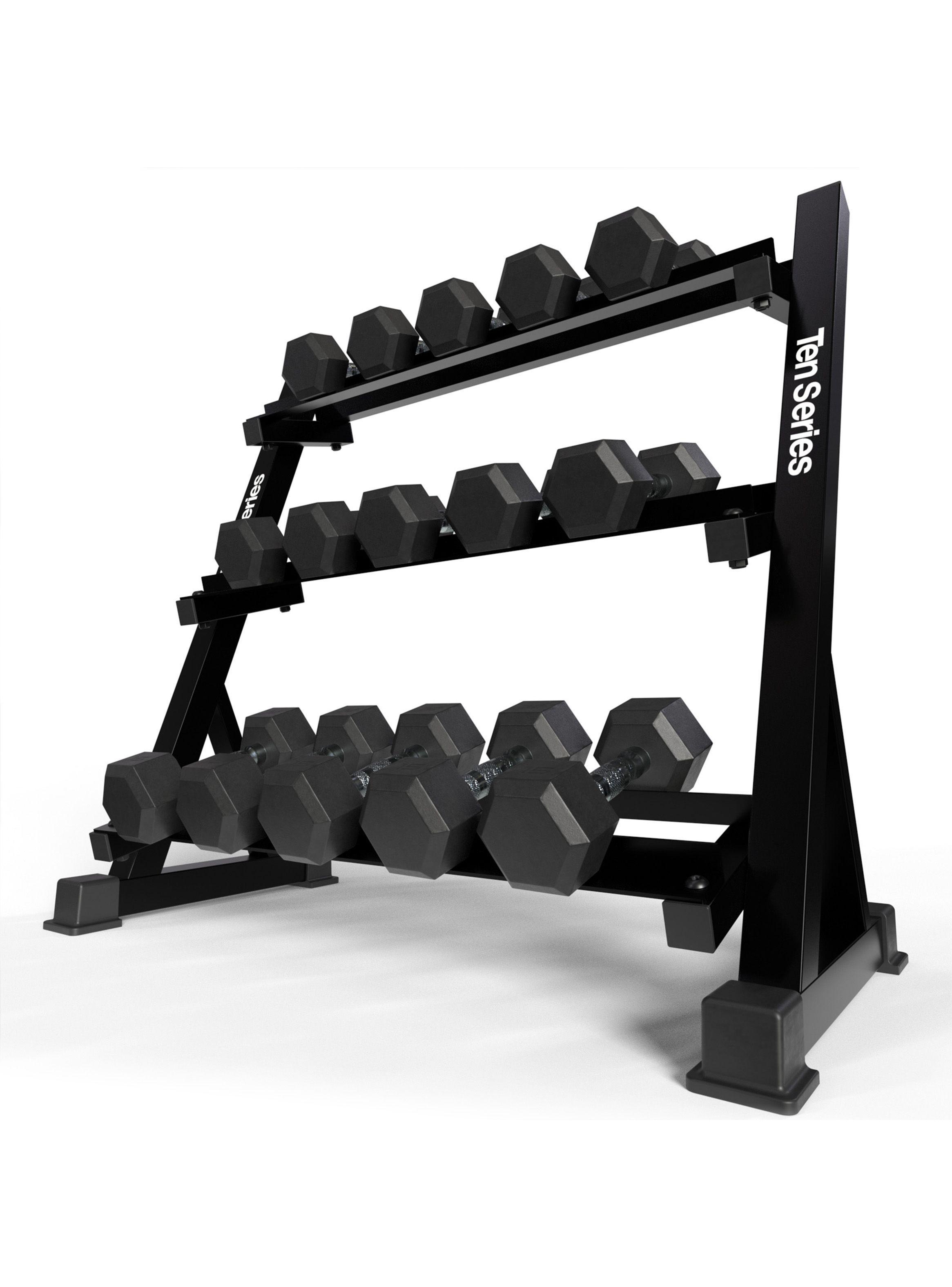 ORGANIZADOR DE PESAS DUMBBELL RACK TEN SERIES RH21001-3