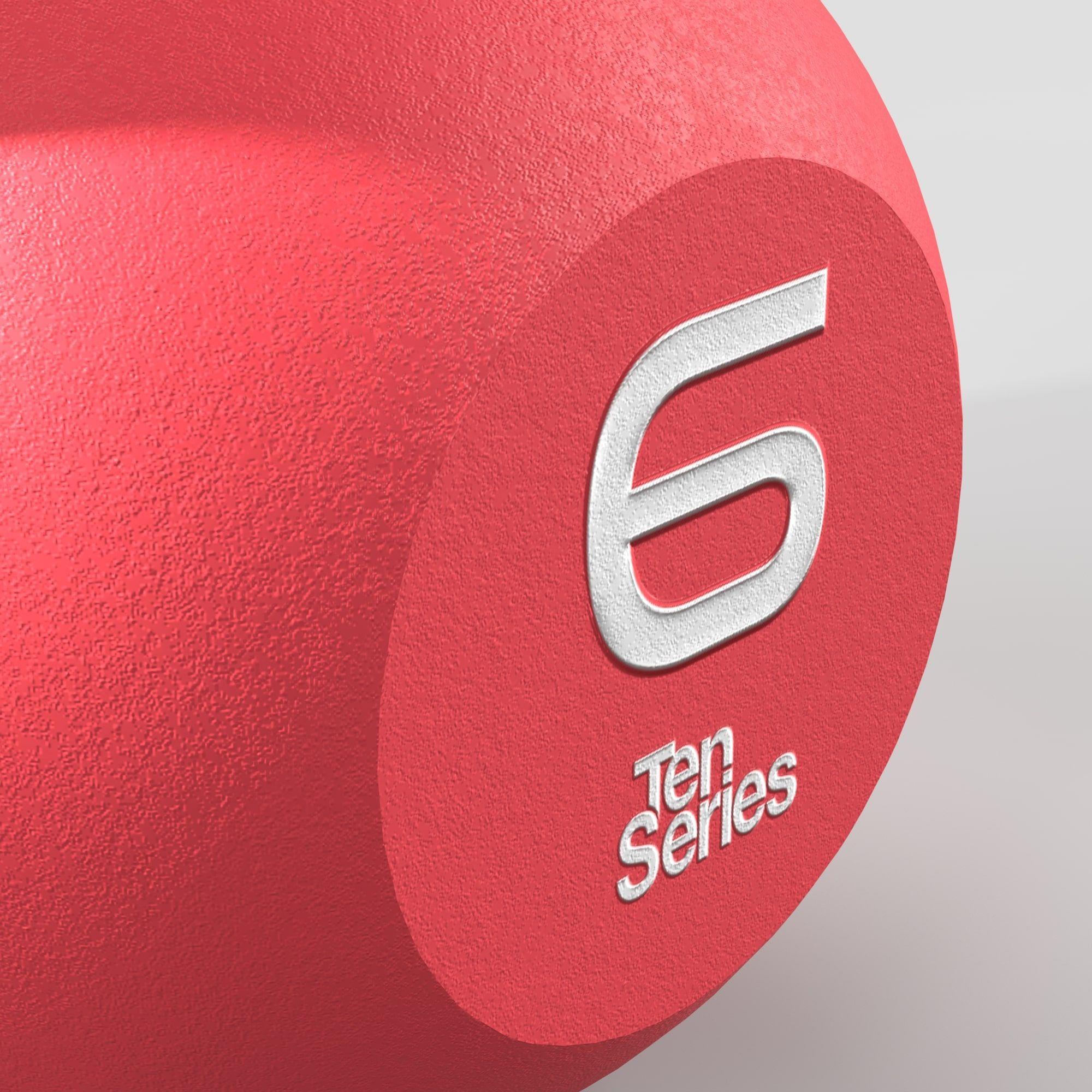 Kettlebell Neoprene 6 Kg Ten Series-3