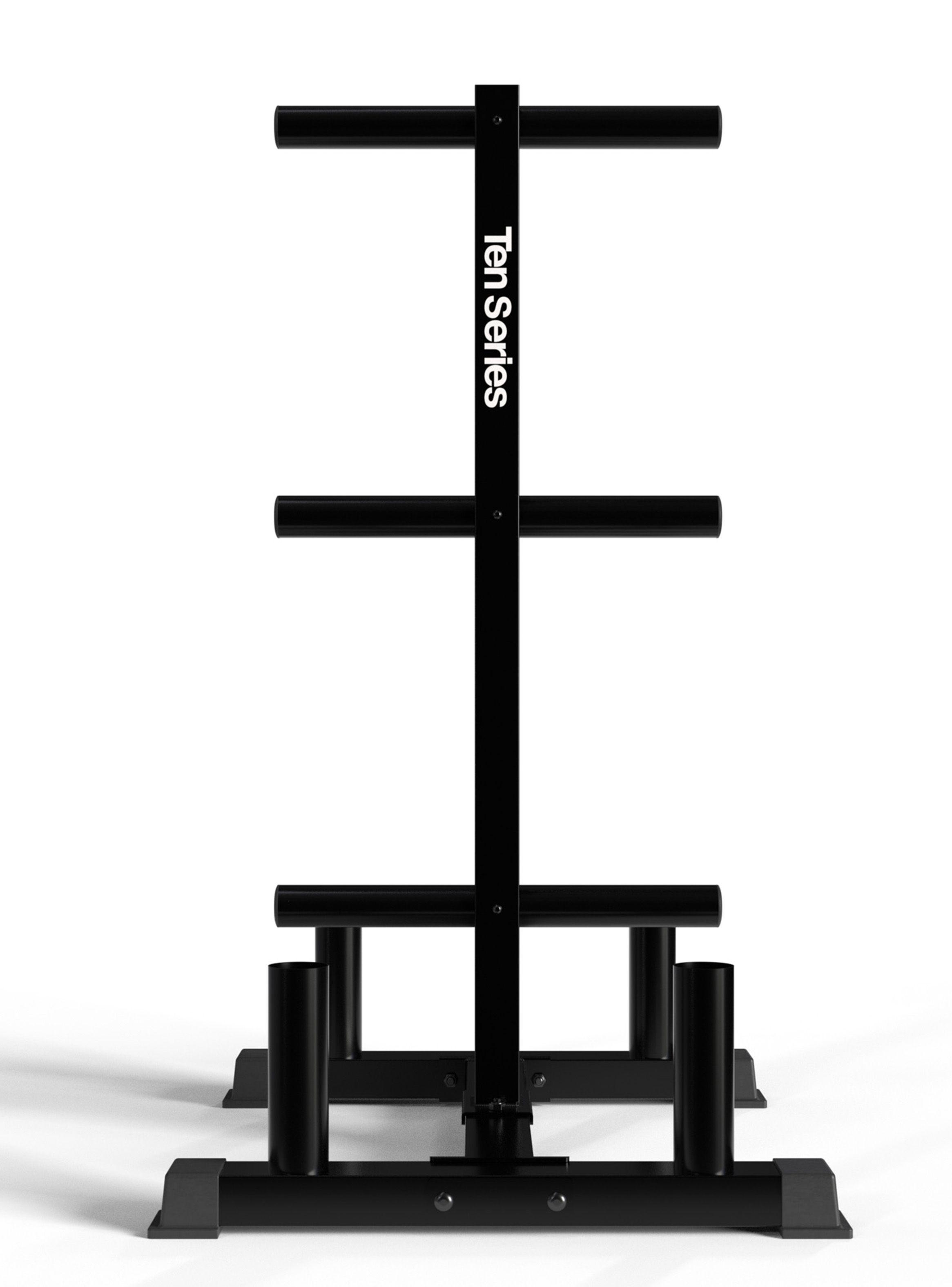 Rack Barras Y Discos Olímpicos Ten Series-2