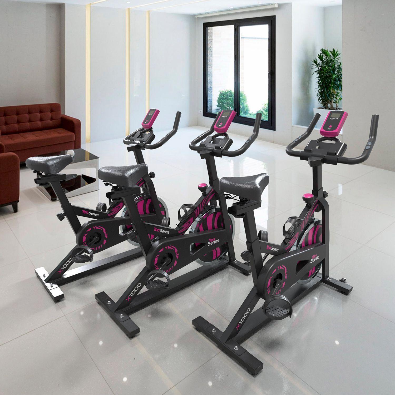 Bicicleta Spinning X1000 Pink-7