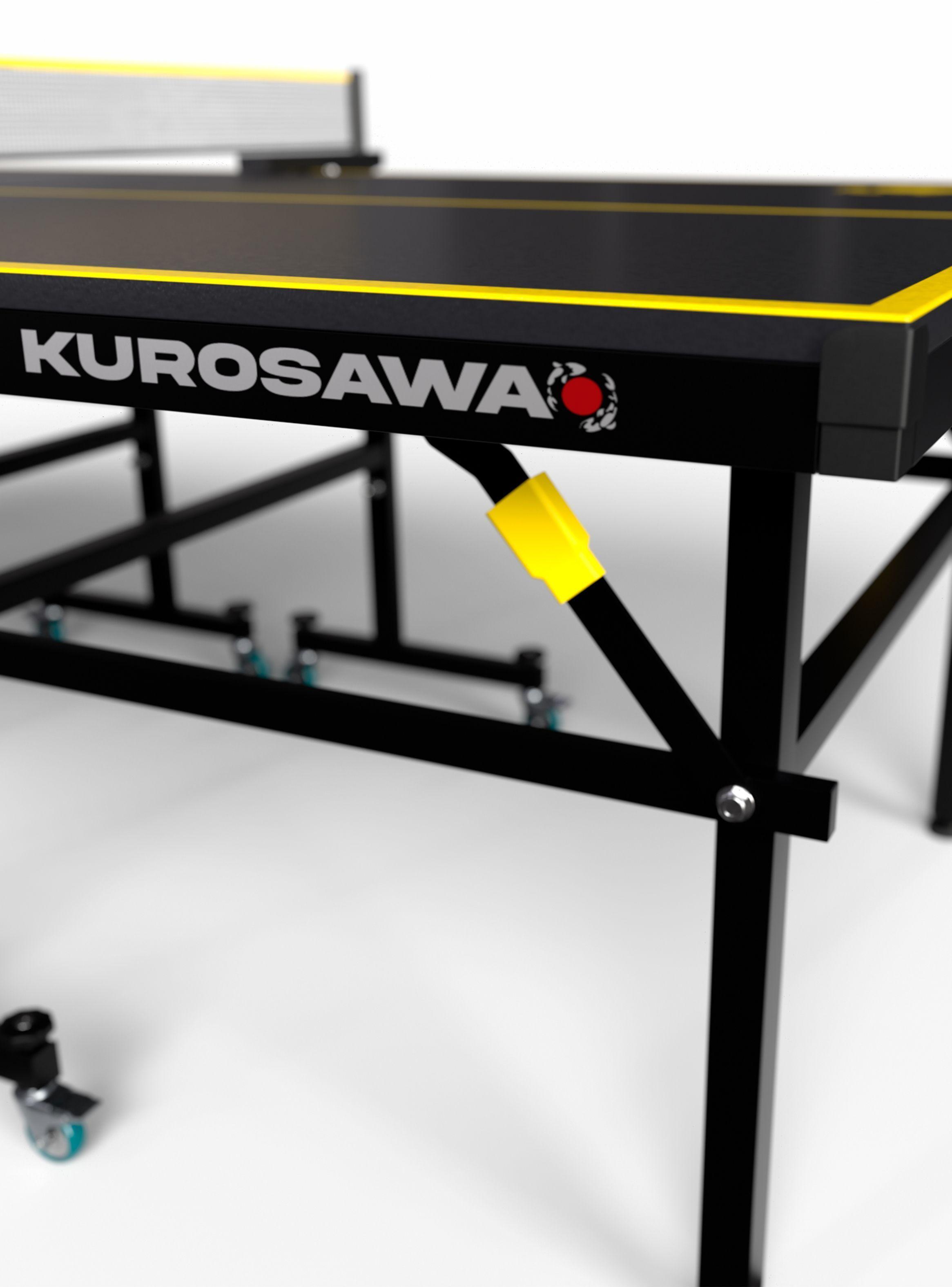 Mesa De Ping Pong Pro Showa Yellow Kurosawa-7