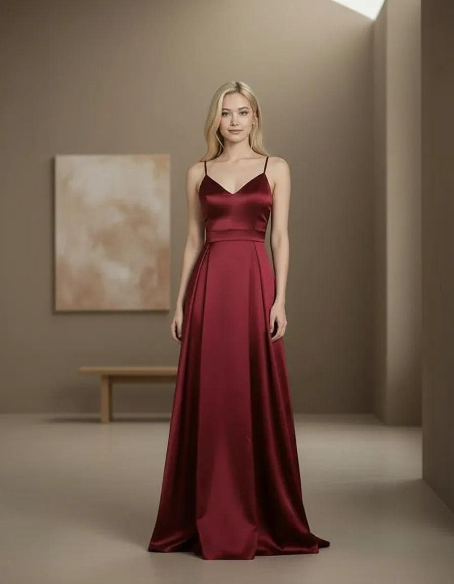 VESTIDO DE FIESTA BIANCA EN SATIN-2