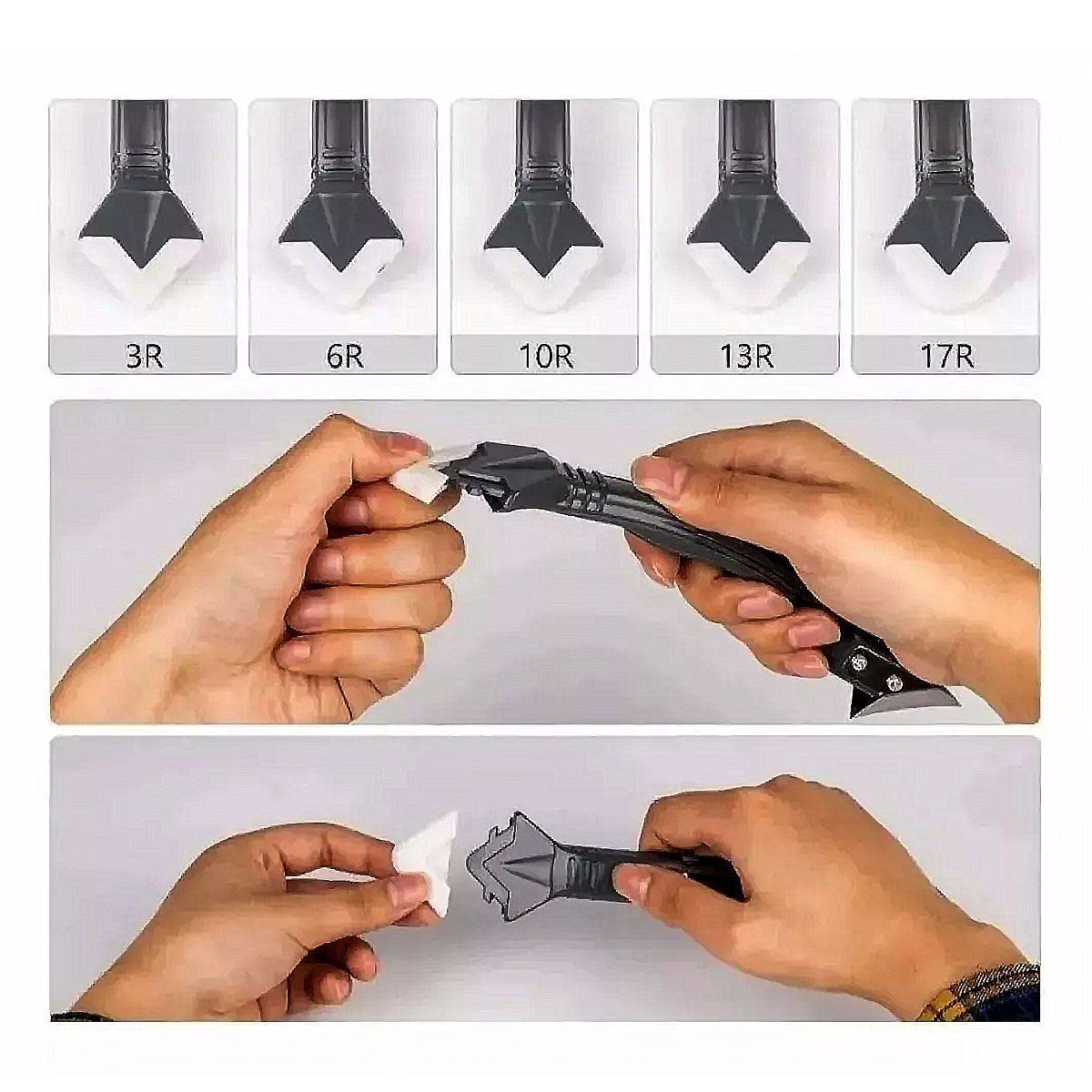 Sellador Raspador de Silicona Removedor De Calafateo (Metálico)-1