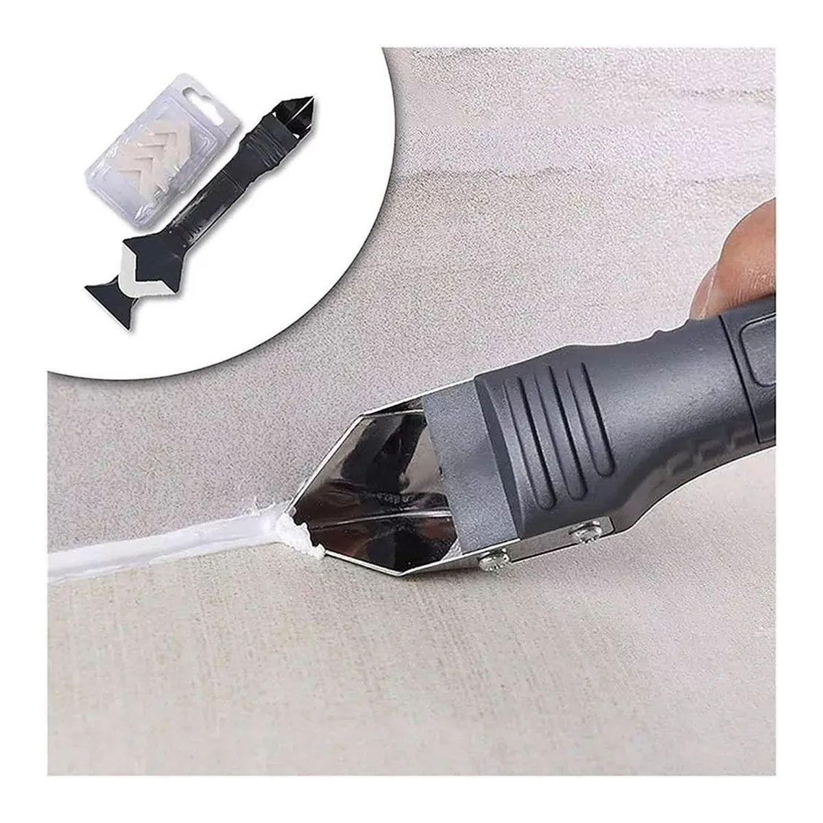 Sellador Raspador de Silicona Removedor De Calafateo (Metálico)-2