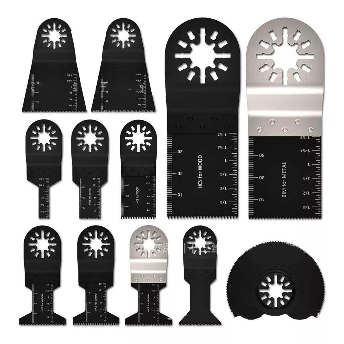 Kit Juego De Hojas Multifuncional Oscilante 12 Piezas-0