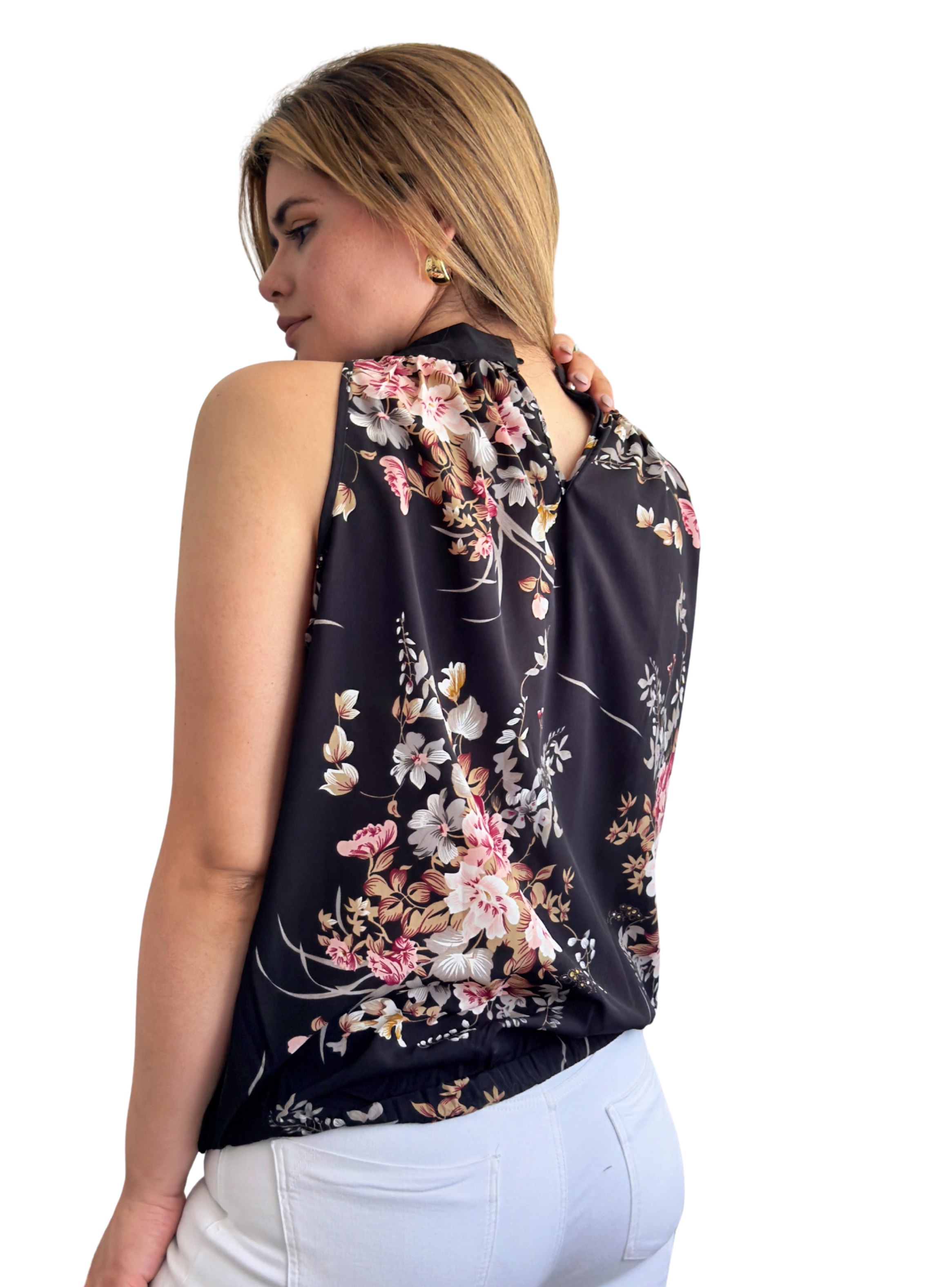 Blusa Halter Black-1