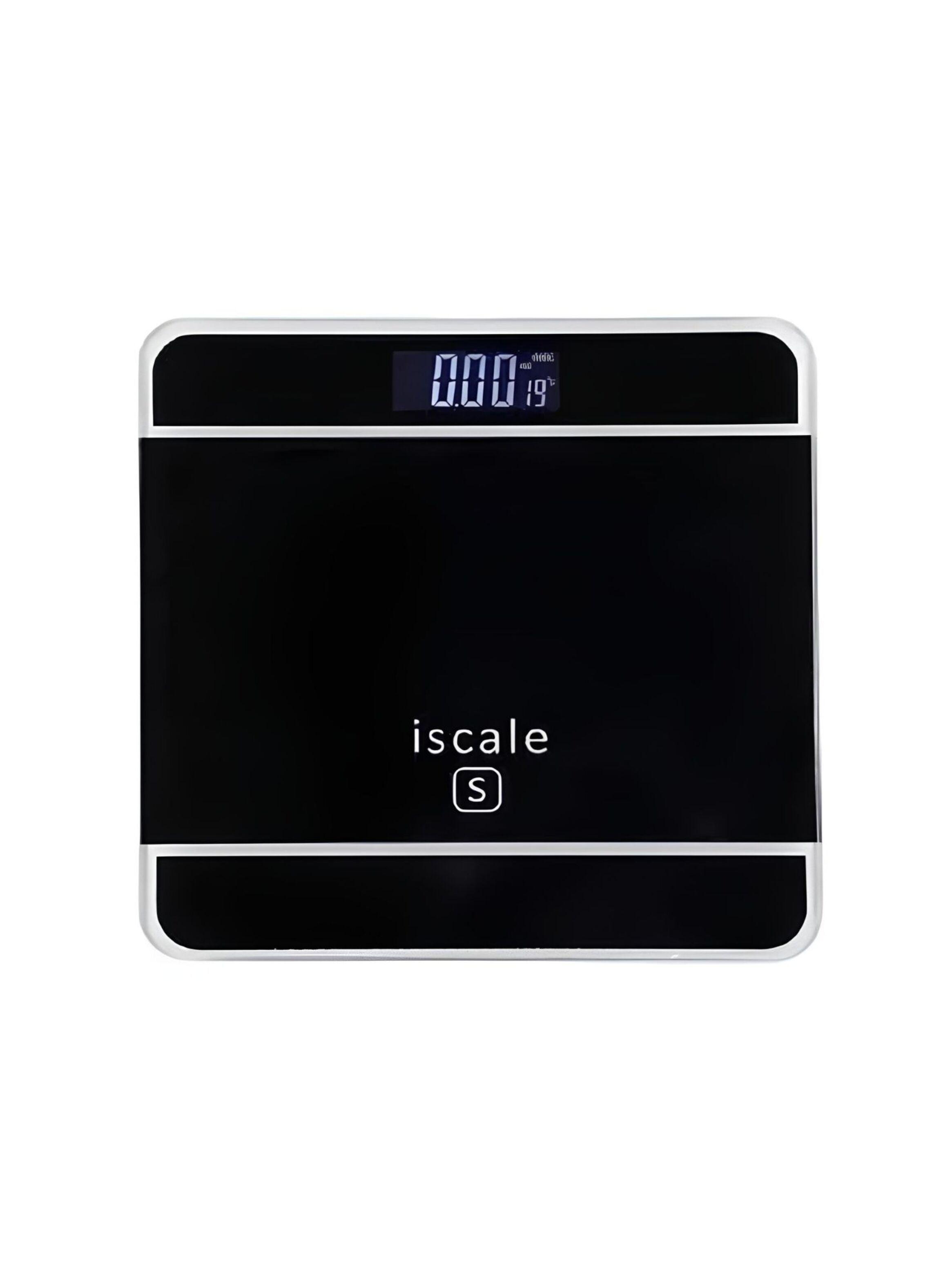 Balanza Pesa Digital Baño 180kg Vidrio Negro-0