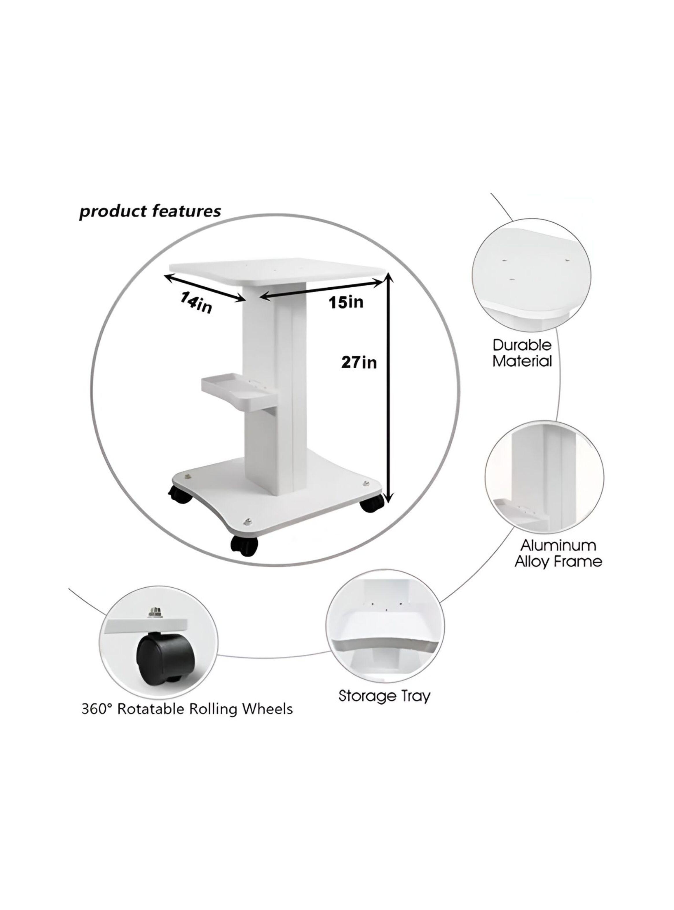Carro Móvil Estética Spa Soporte Maquinas Mesa Estéticas-2