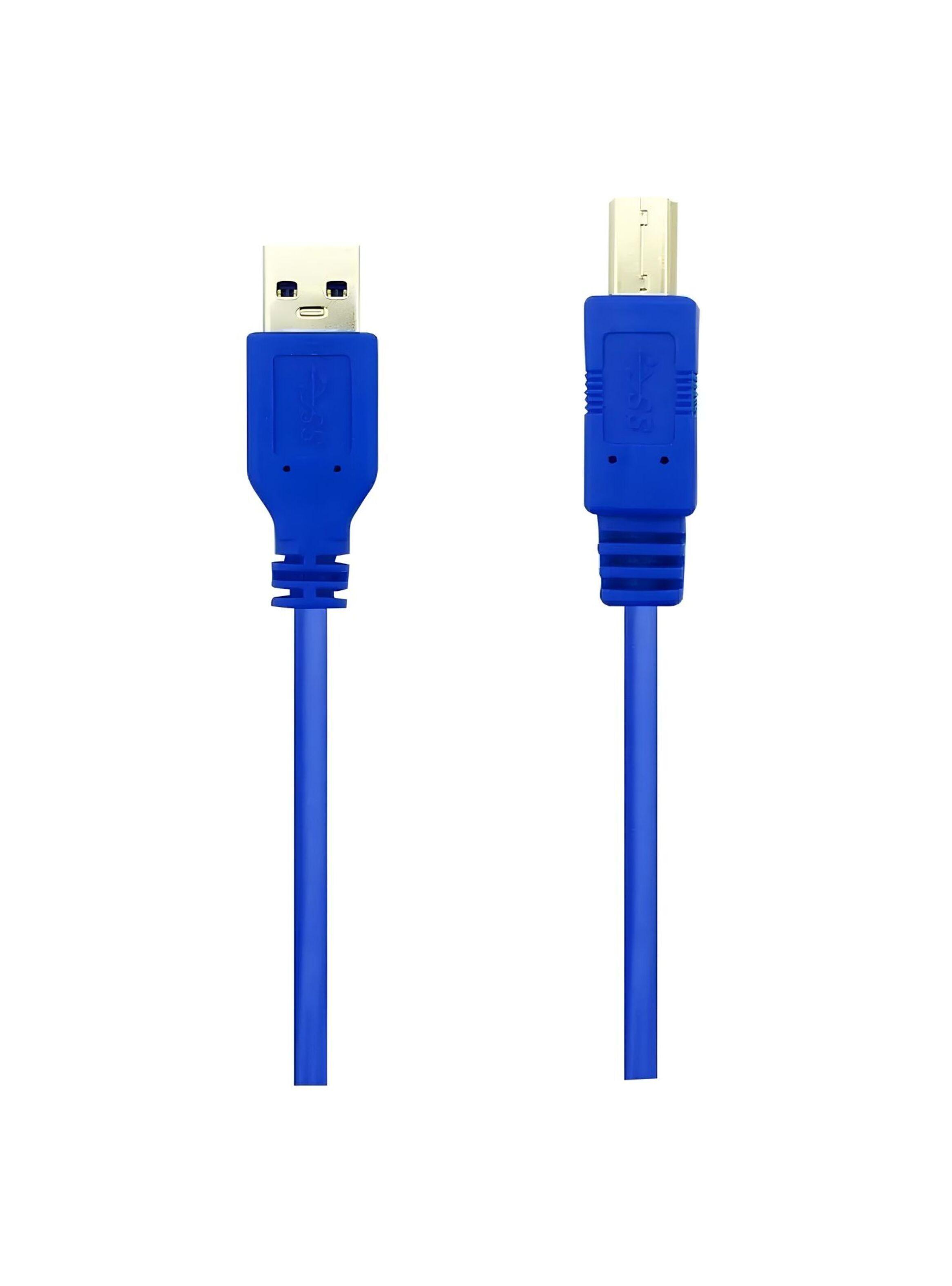 Cable Usb 3.0 Cobre Tipo A-B Impresora Scanner 1mt-0