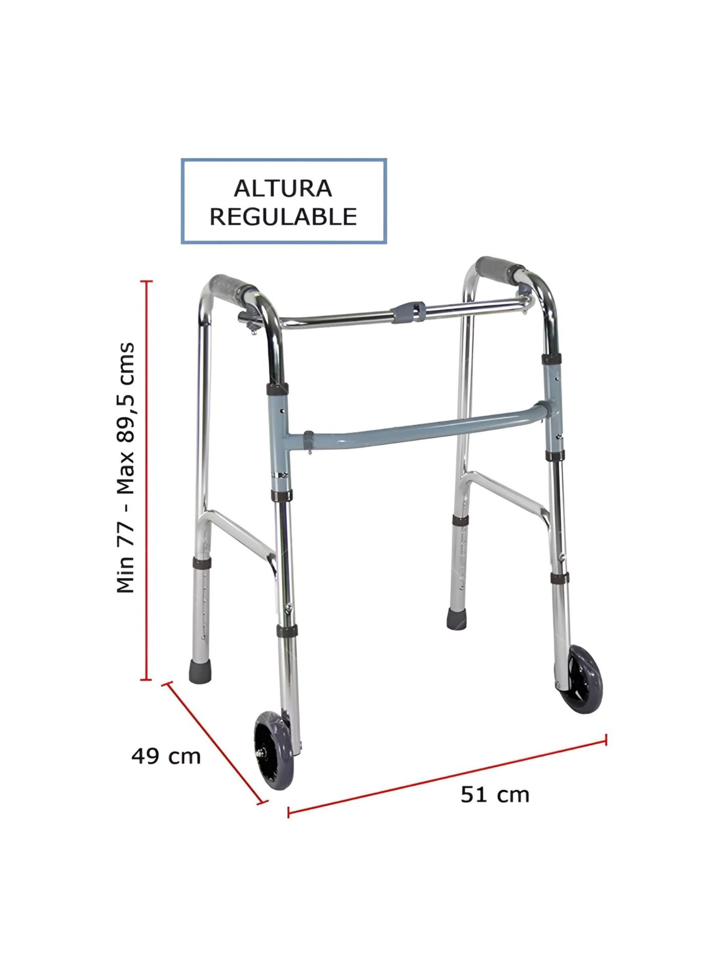 Andador Burrito Ligero Plegable 2 Ruedas-1