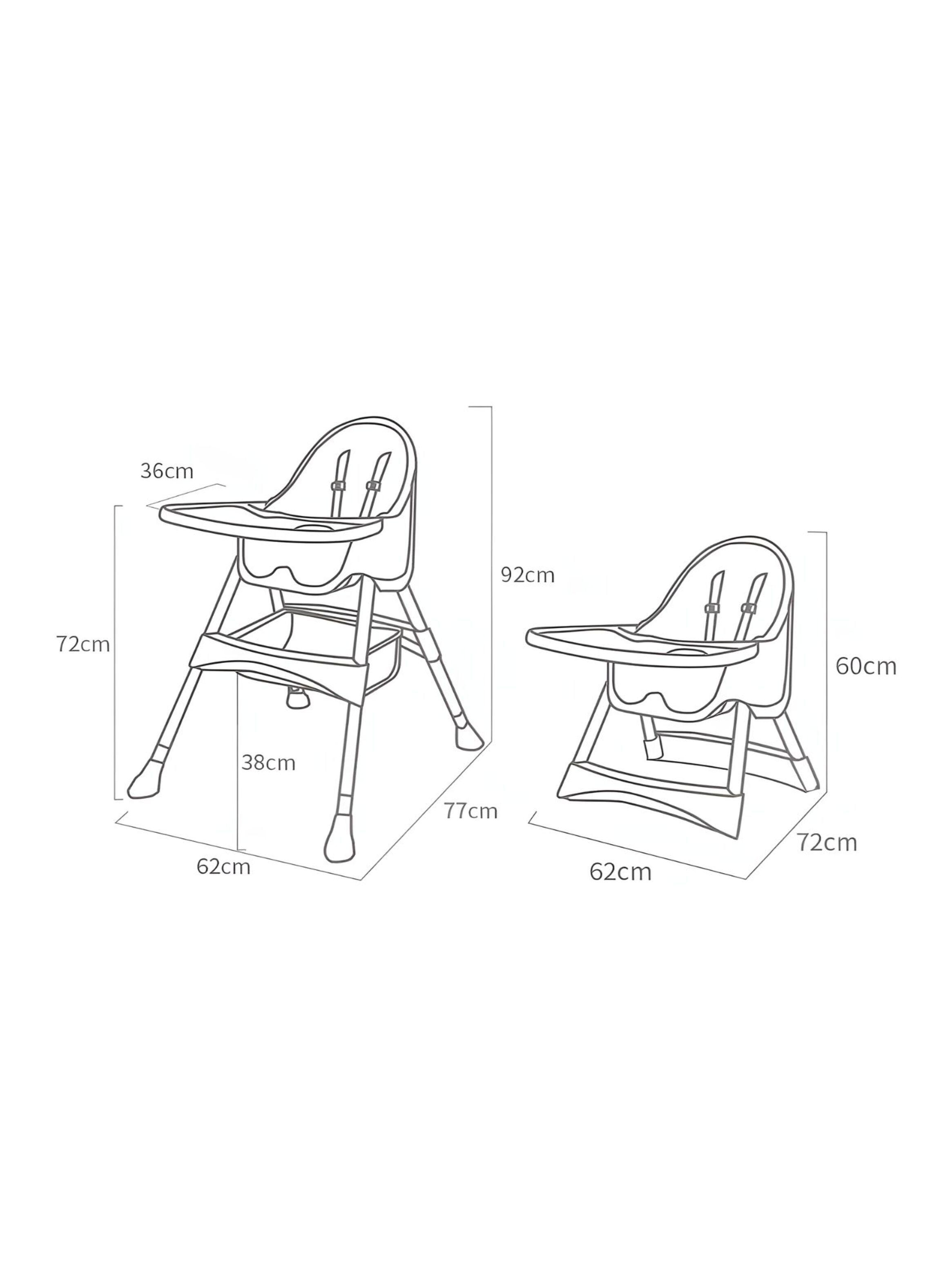Silla De Comer Niño 2 En 1 Voyage Snak-2
