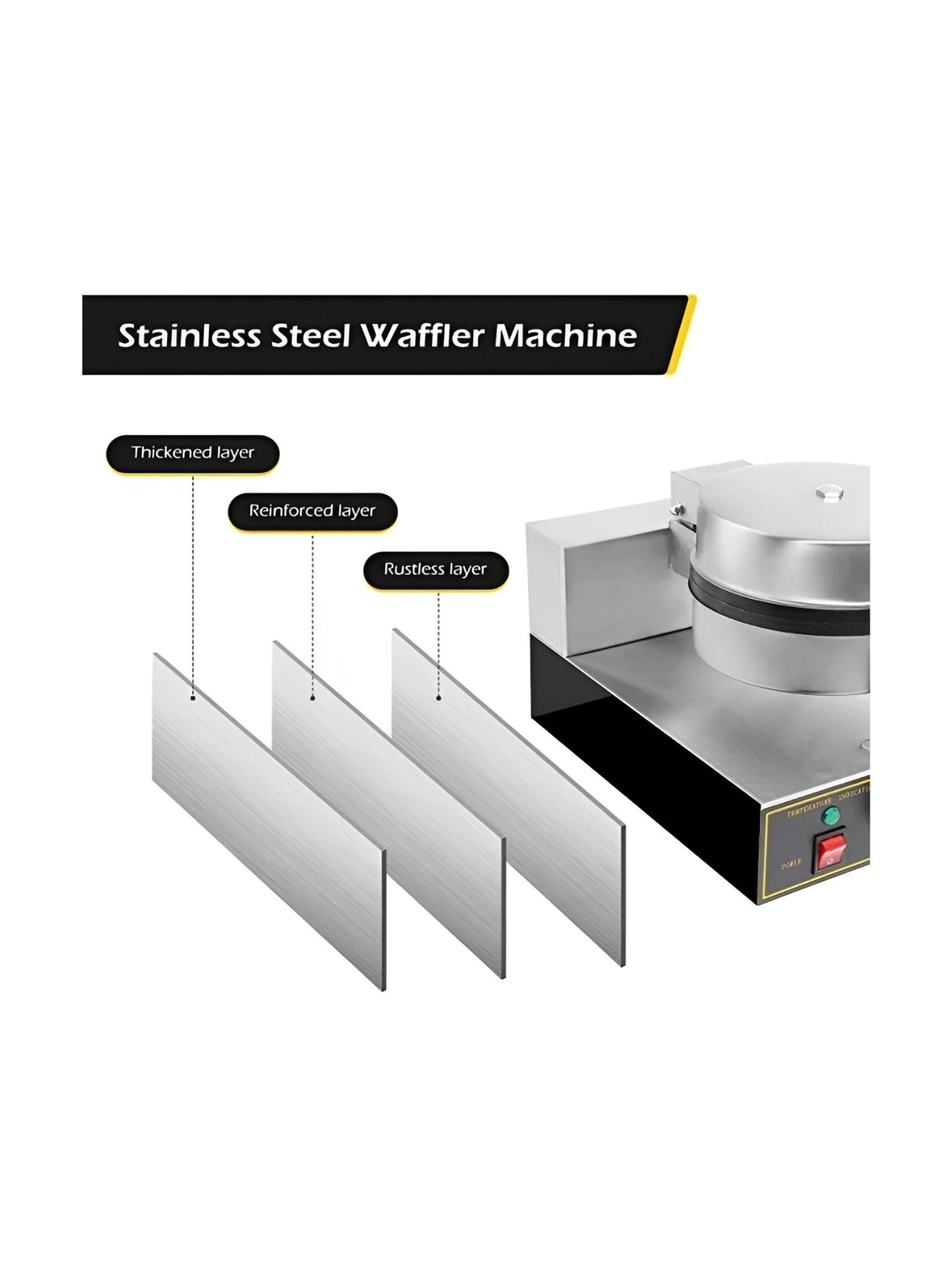 Máquina Wafflera Wafles Profesional-3