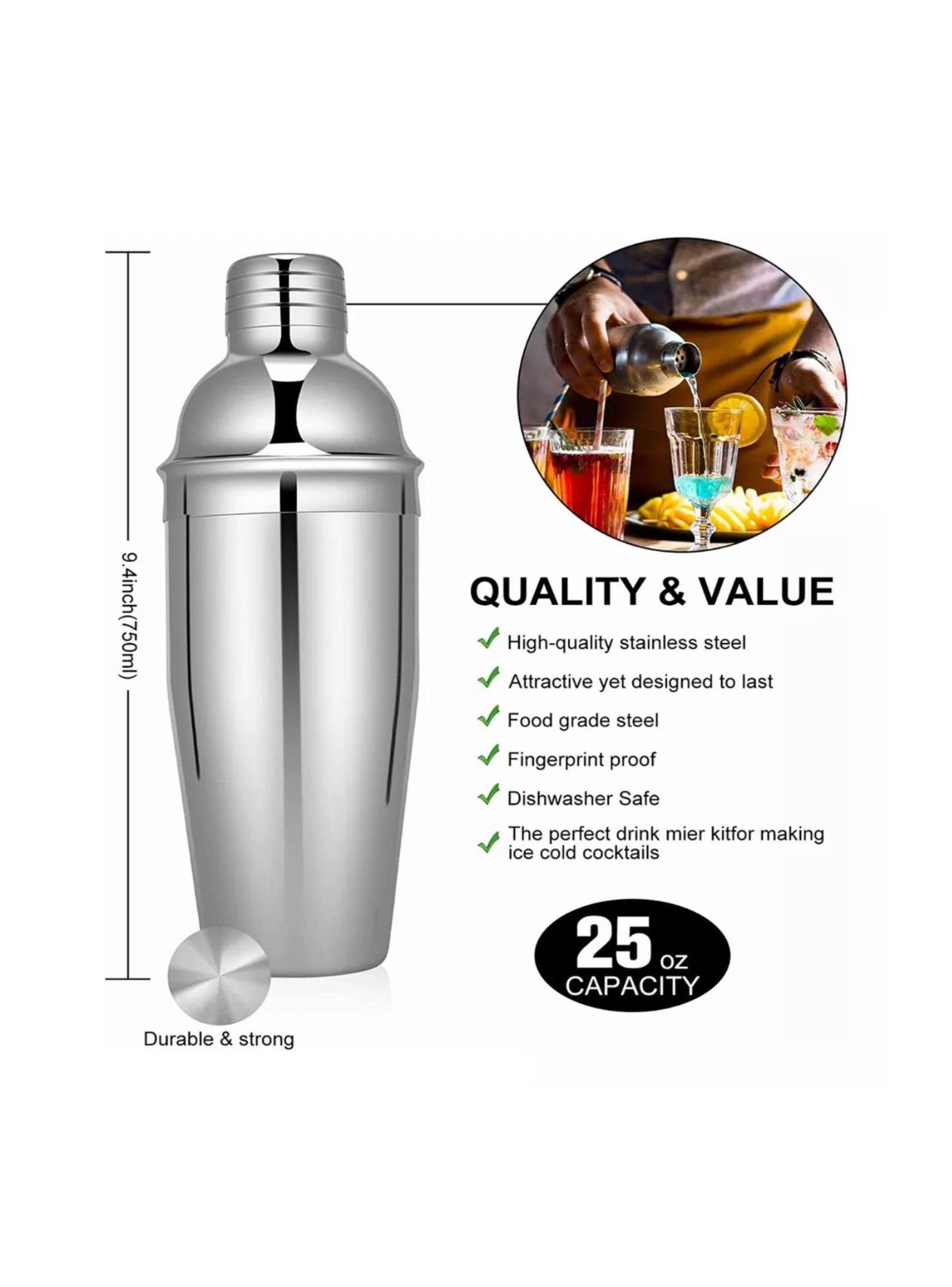 Juego De Cócteles Para Bar Pub 23 Piezas 750m Base-1