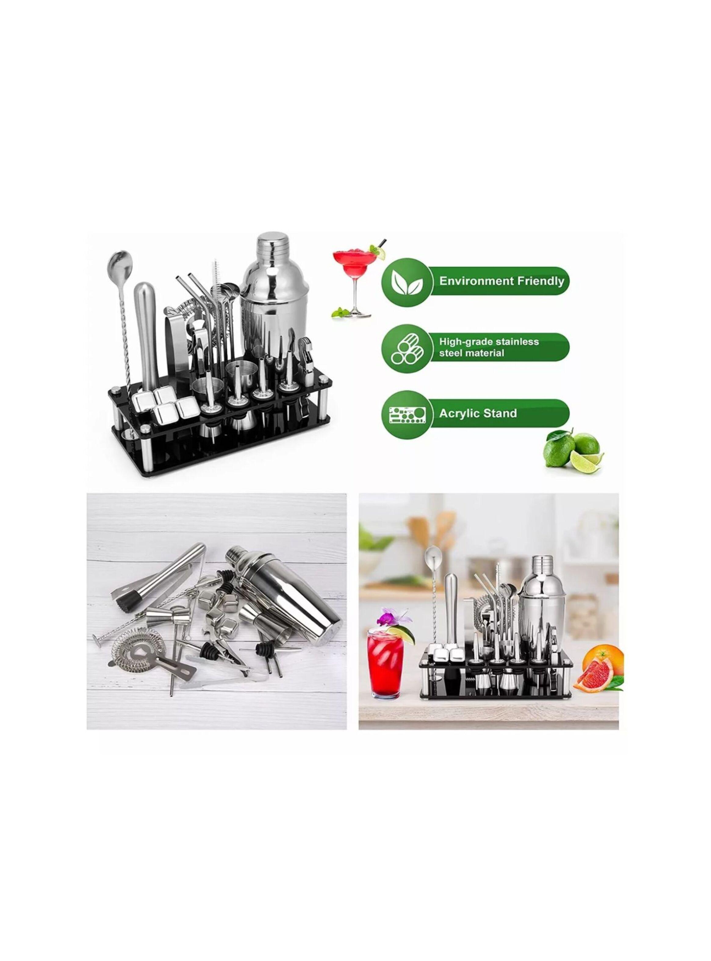 Juego De Cócteles Para Bar Pub 23 Piezas 750m Base-2