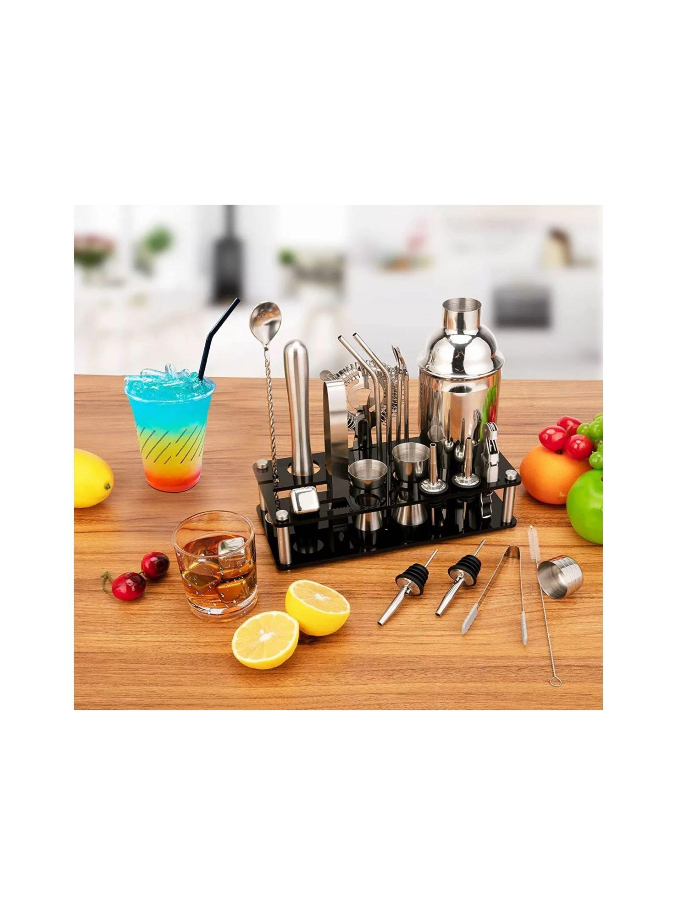 Juego De Cócteles Para Bar Pub 23 Piezas 750m Base-4