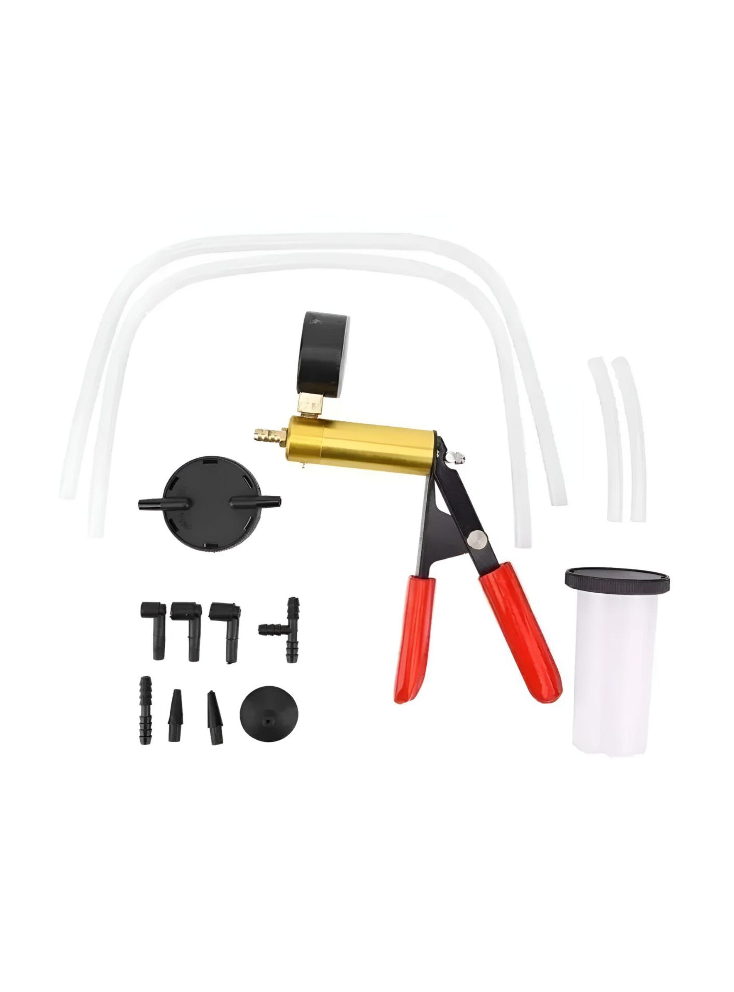 Set Bomba Purgador Sangrador De Frenos Prueba De Vacío-1