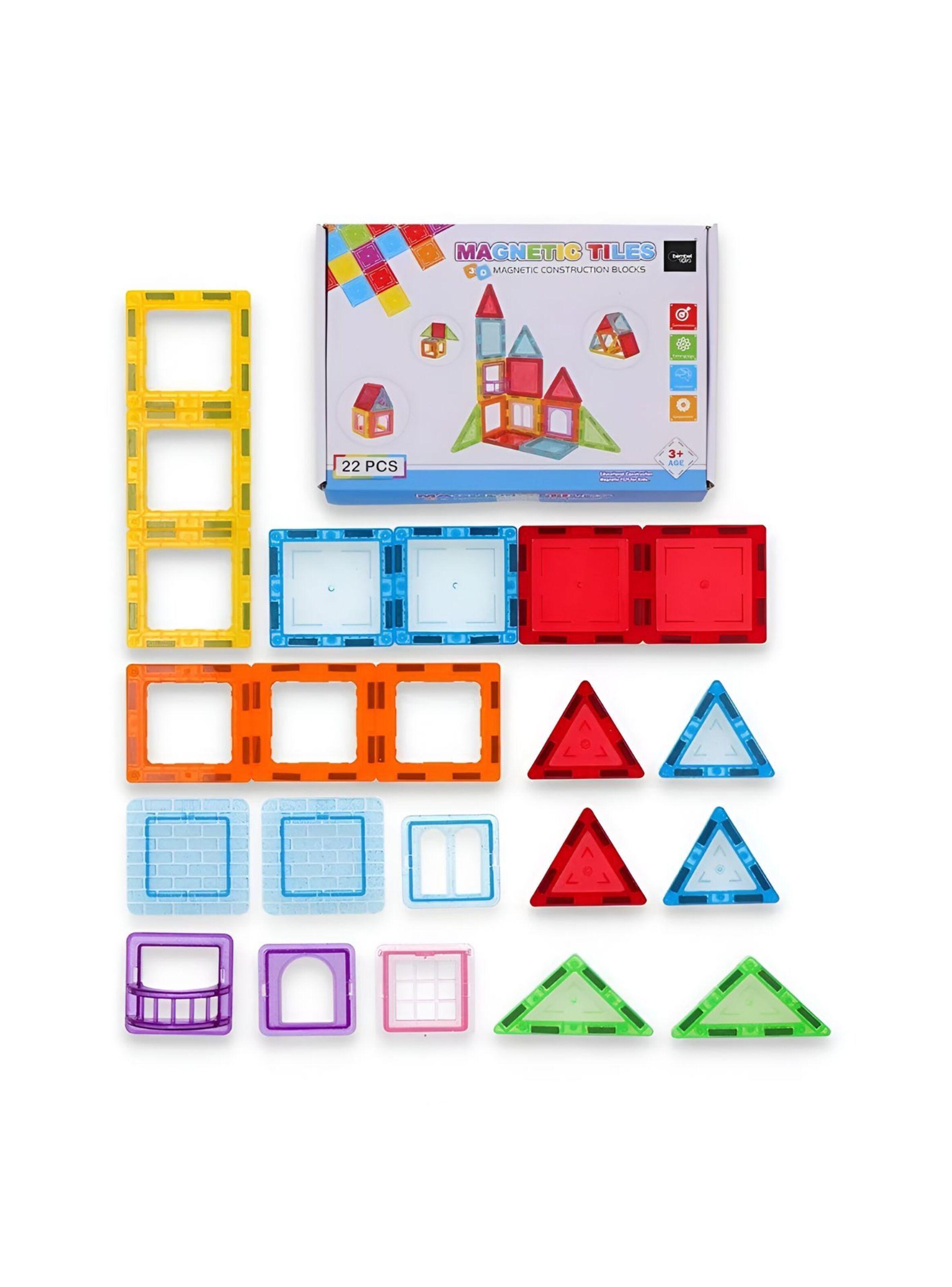 Didáctico Infantil Bloques Magnéticos 22pcs-2