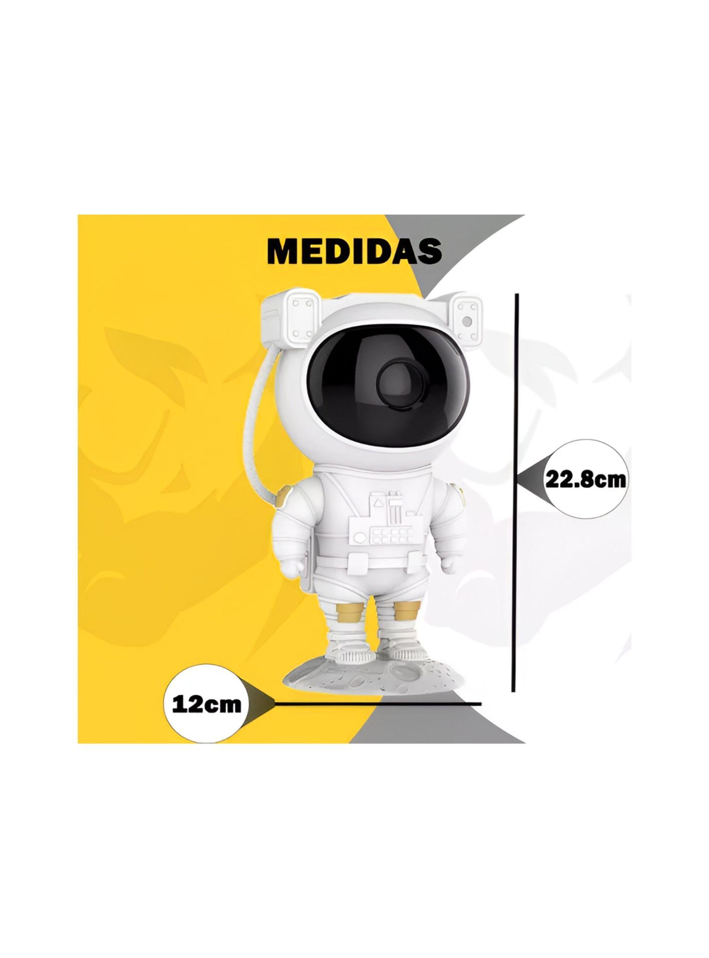 Proyector Astronauta Lámpara Luz Led Galaxia-1
