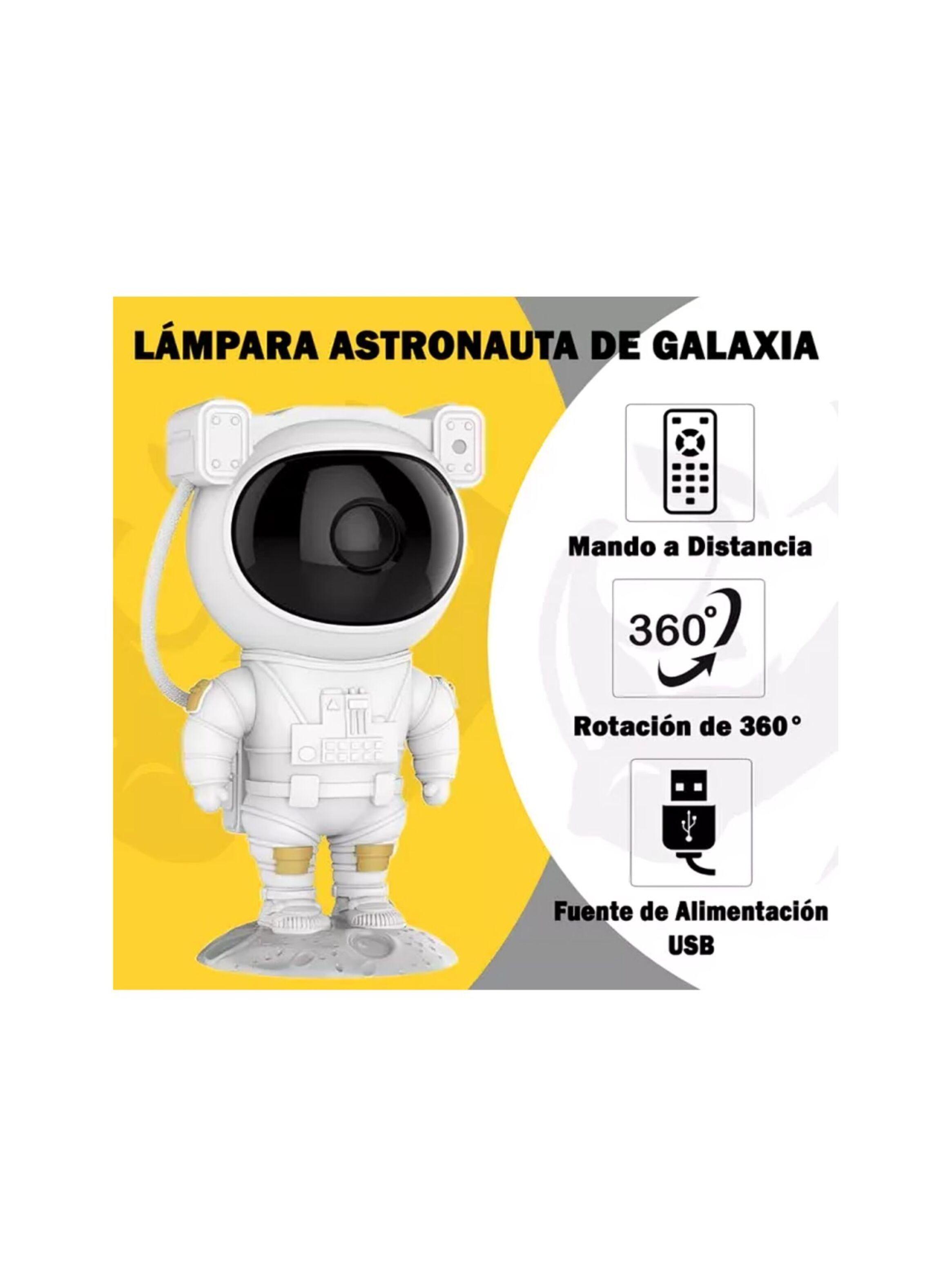 Proyector Astronauta Lámpara Luz Led Galaxia-2