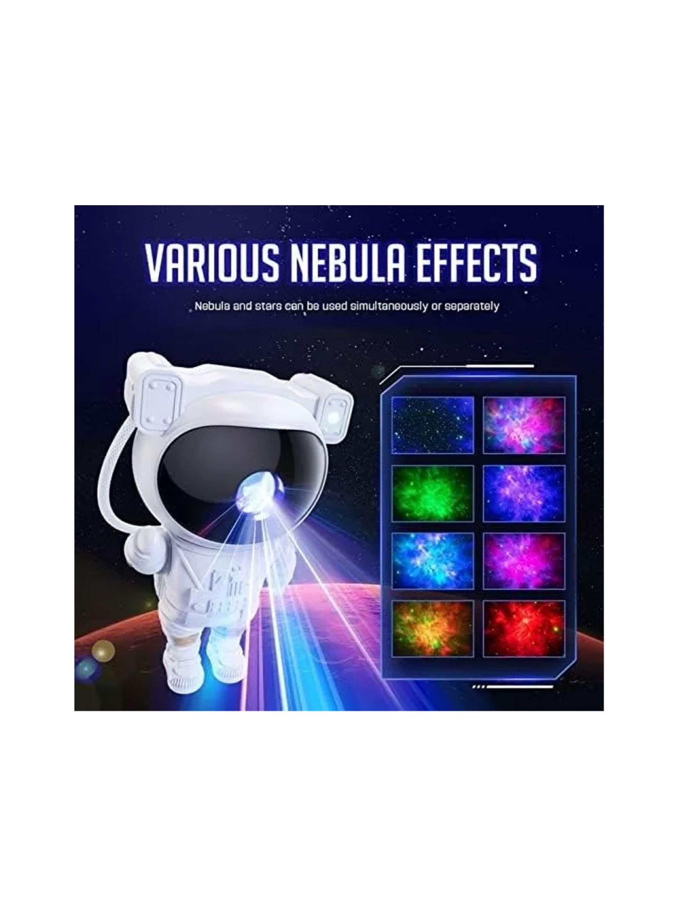 Proyector Astronauta Lámpara Luz Led Galaxia-4