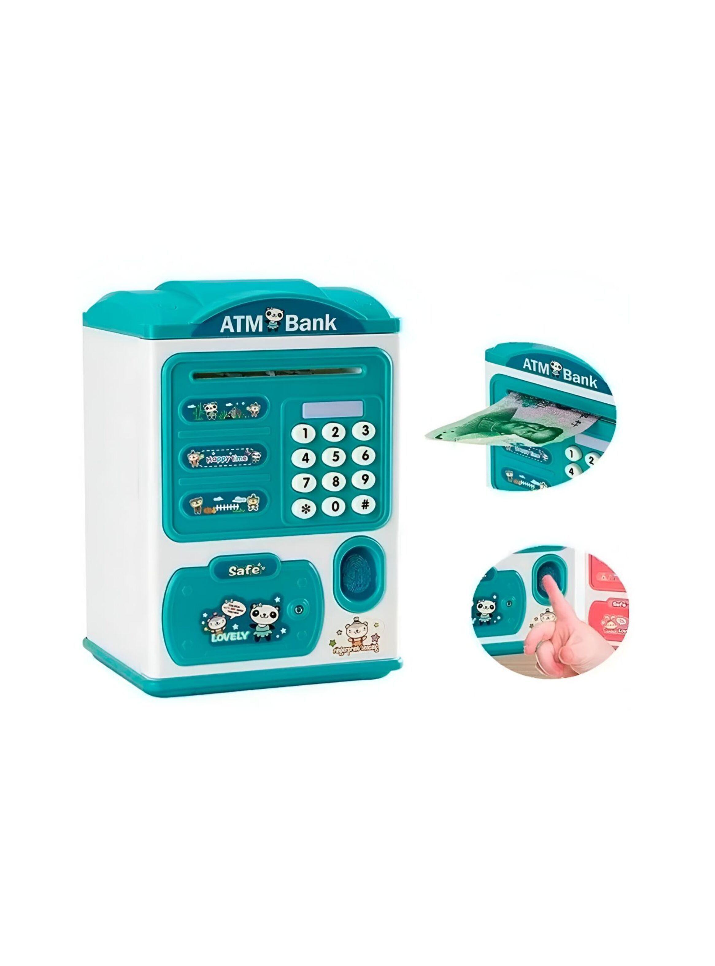 Alcancía De Ahorro Electrónica Sonido Huella Y Contraseña-1