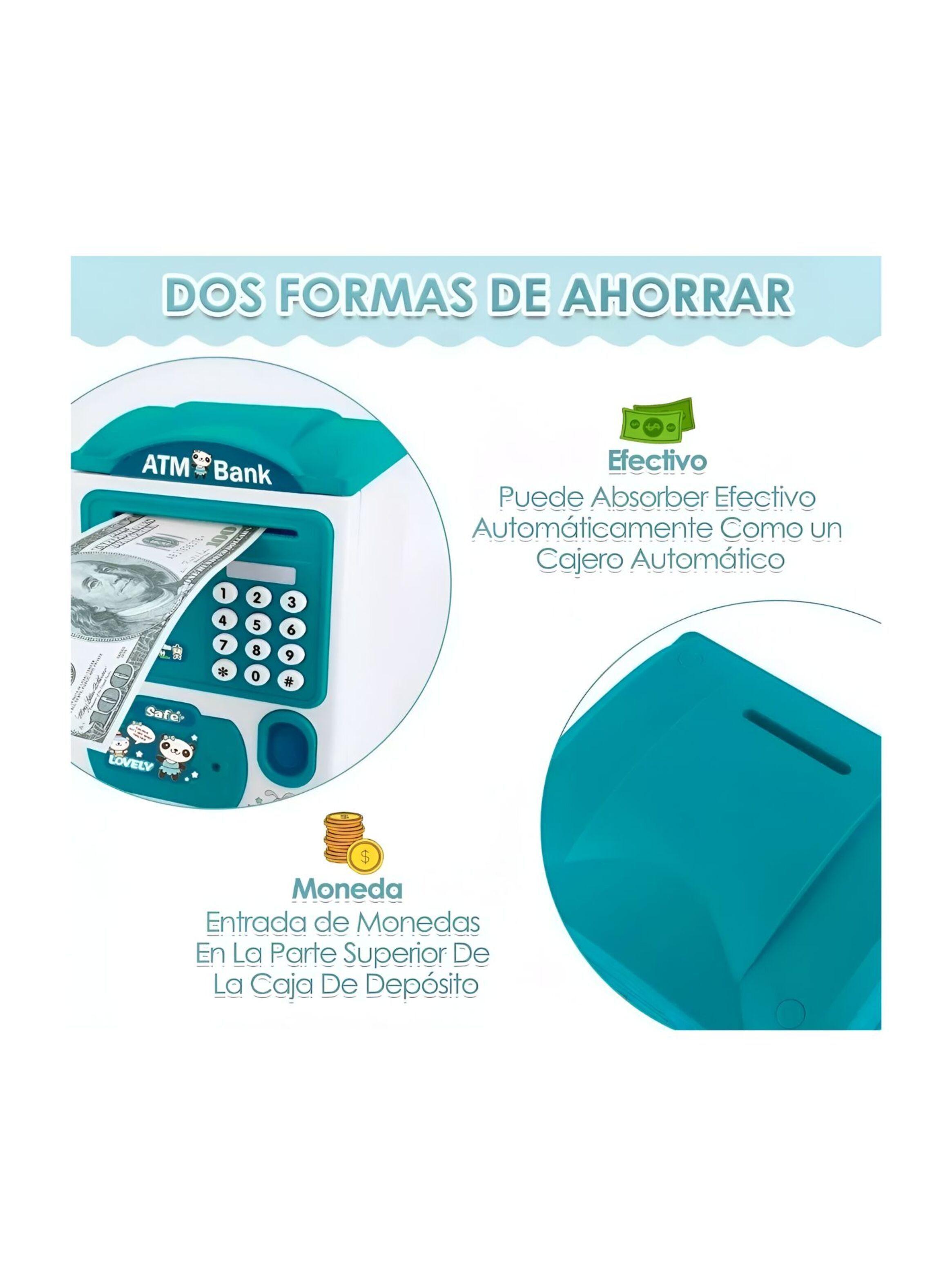 Alcancía De Ahorro Electrónica Sonido Huella Y Contraseña-3