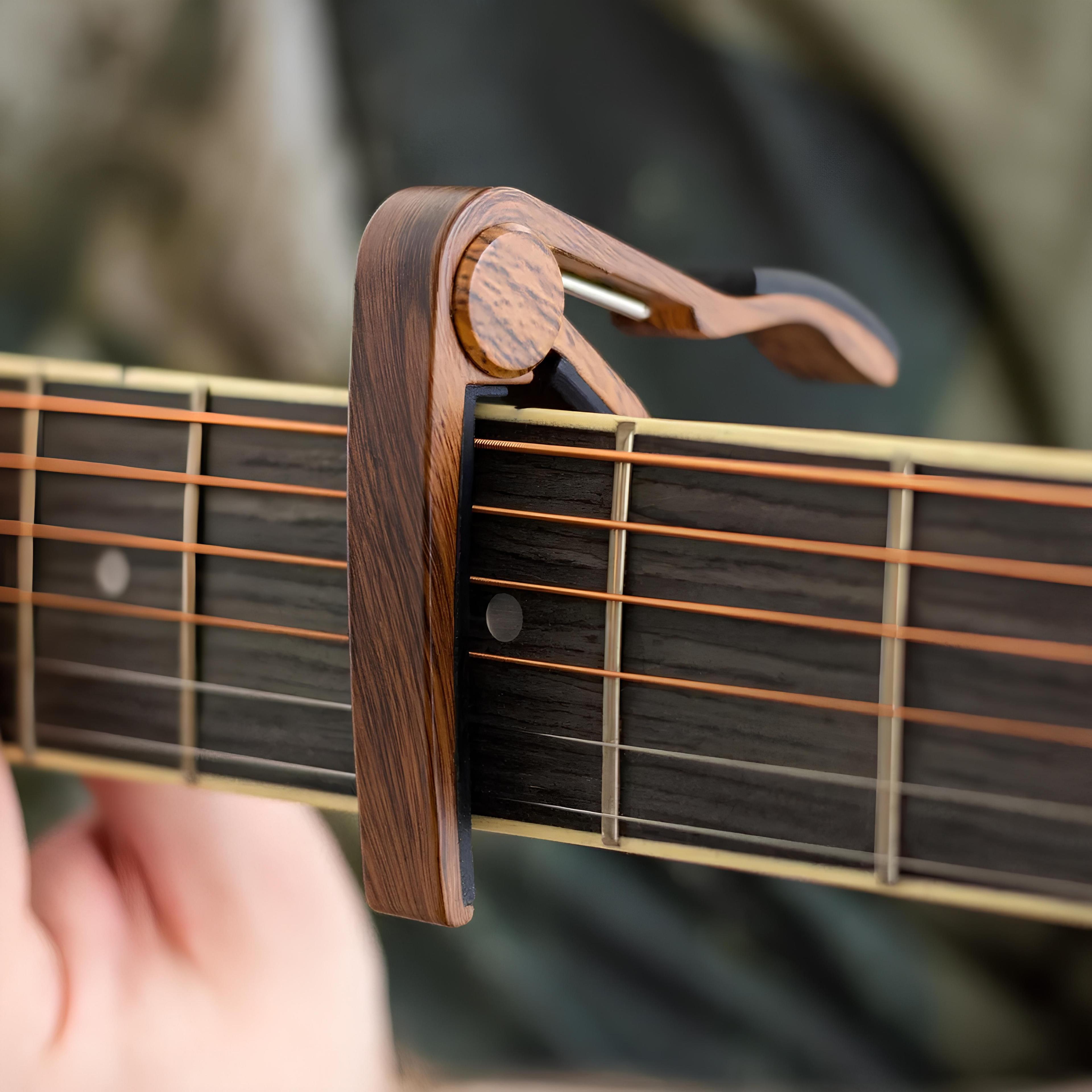 Cejilla Capo Capodastro Para Guitarra Clásica -1