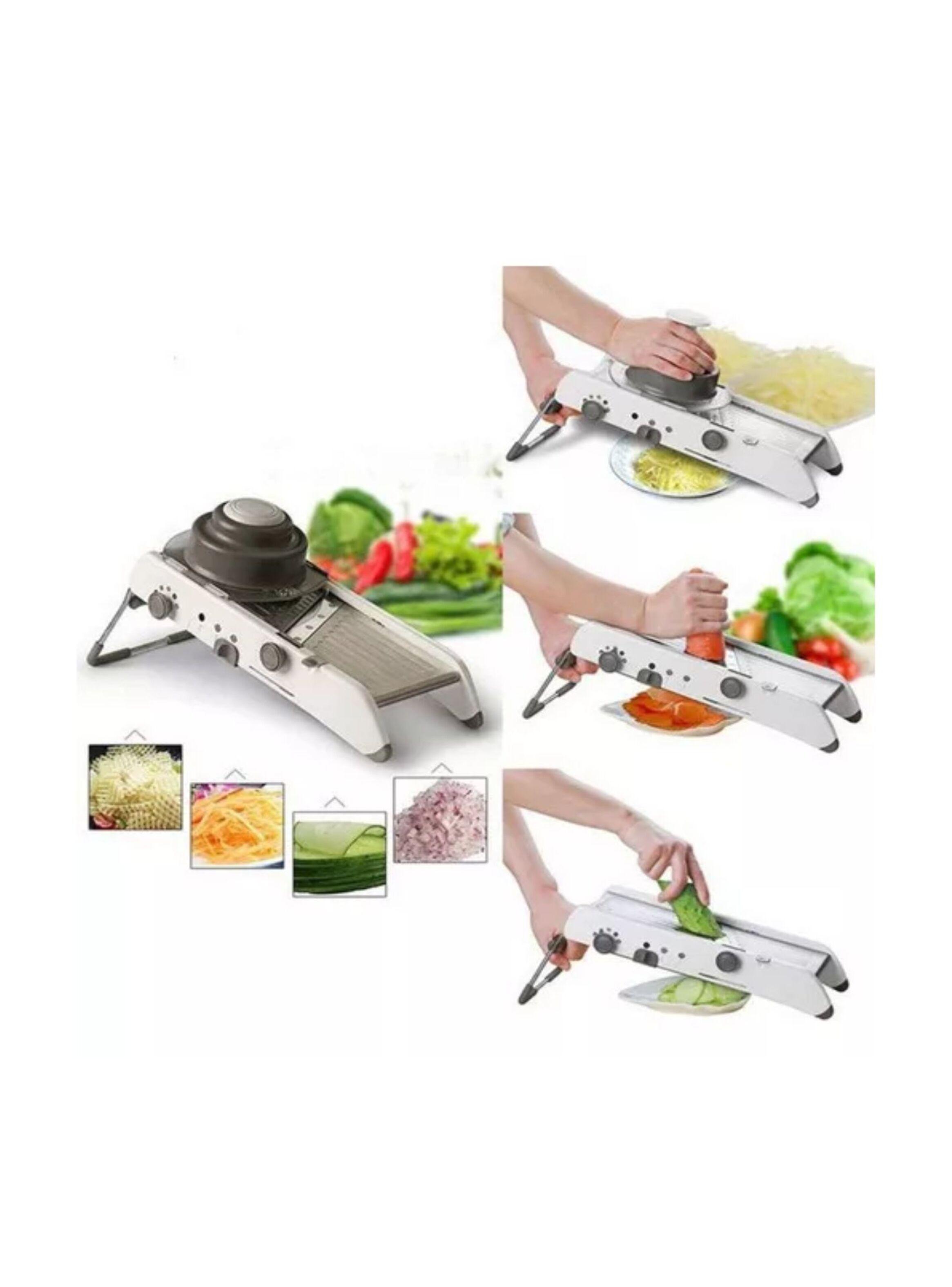 Mandolina Cortador De Verduras Rallador Picatodo Profesional-2