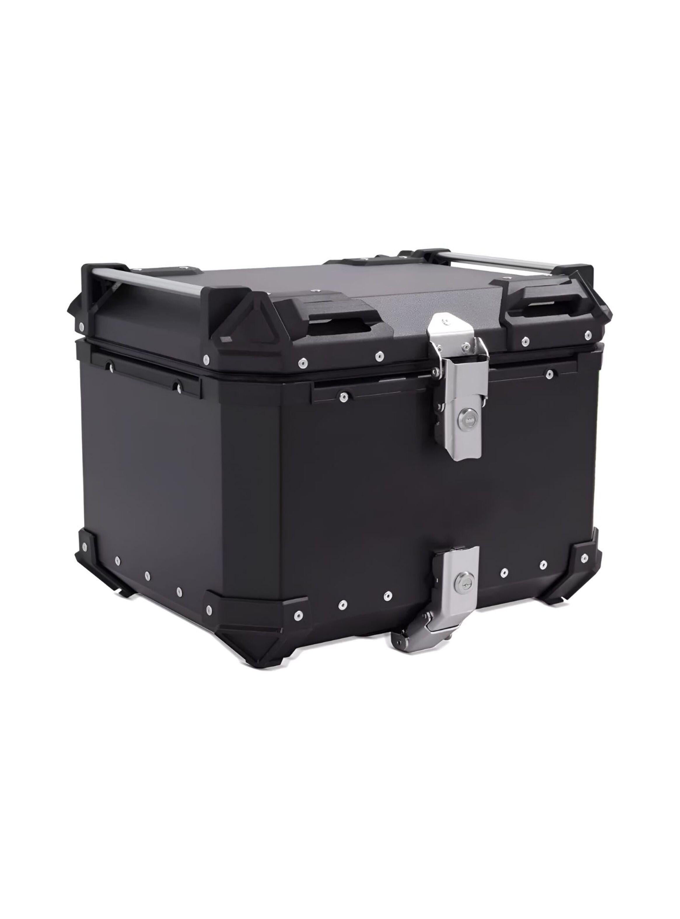 Maleta Para Moto Top Case Aleacion Aluminio 55 Litros-0