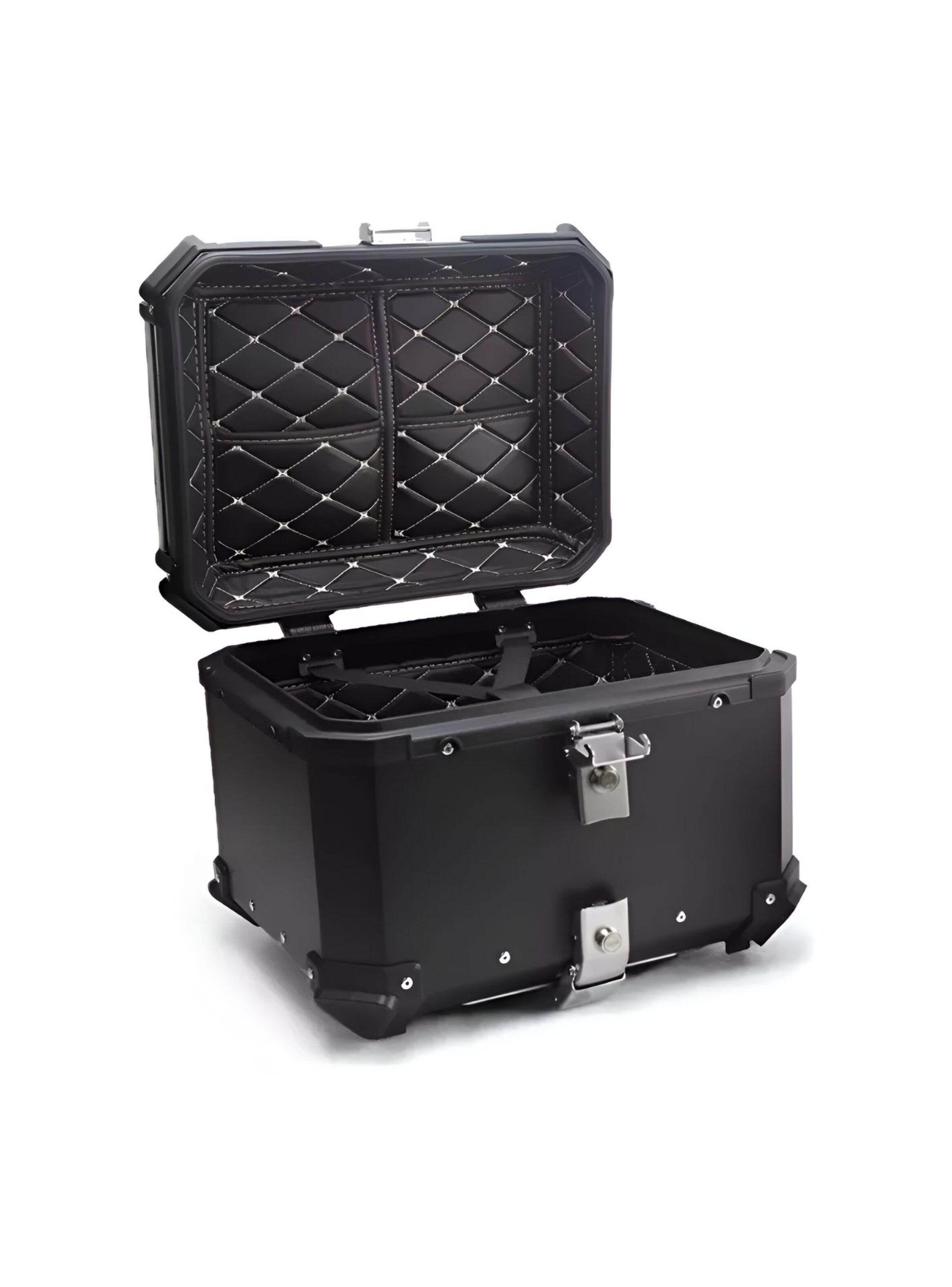 Maleta Para Moto Top Case Aleacion Aluminio 55 Litros-2