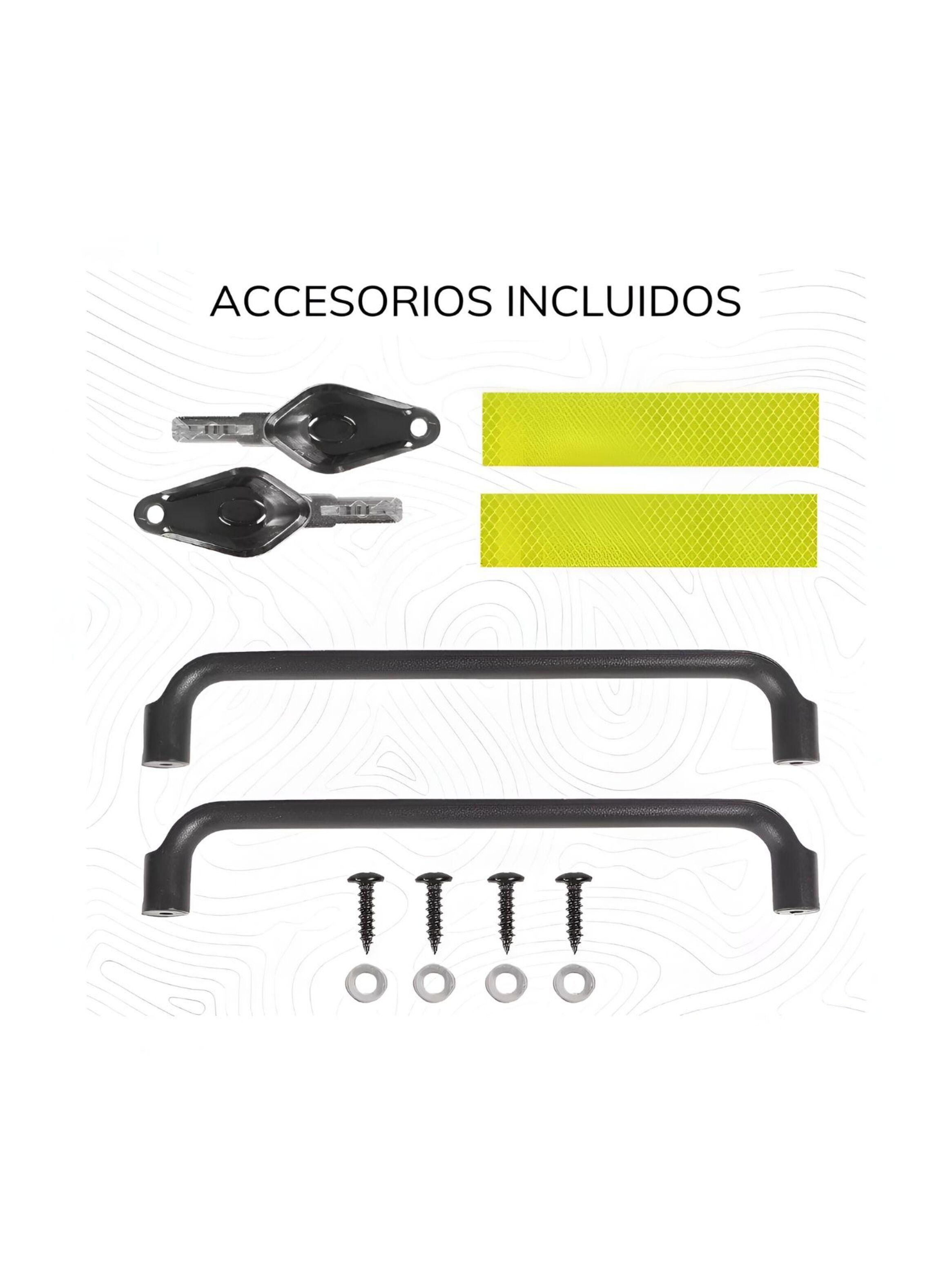 Maleta Para Moto Top Case Aleacion Aluminio 55 Litros-3