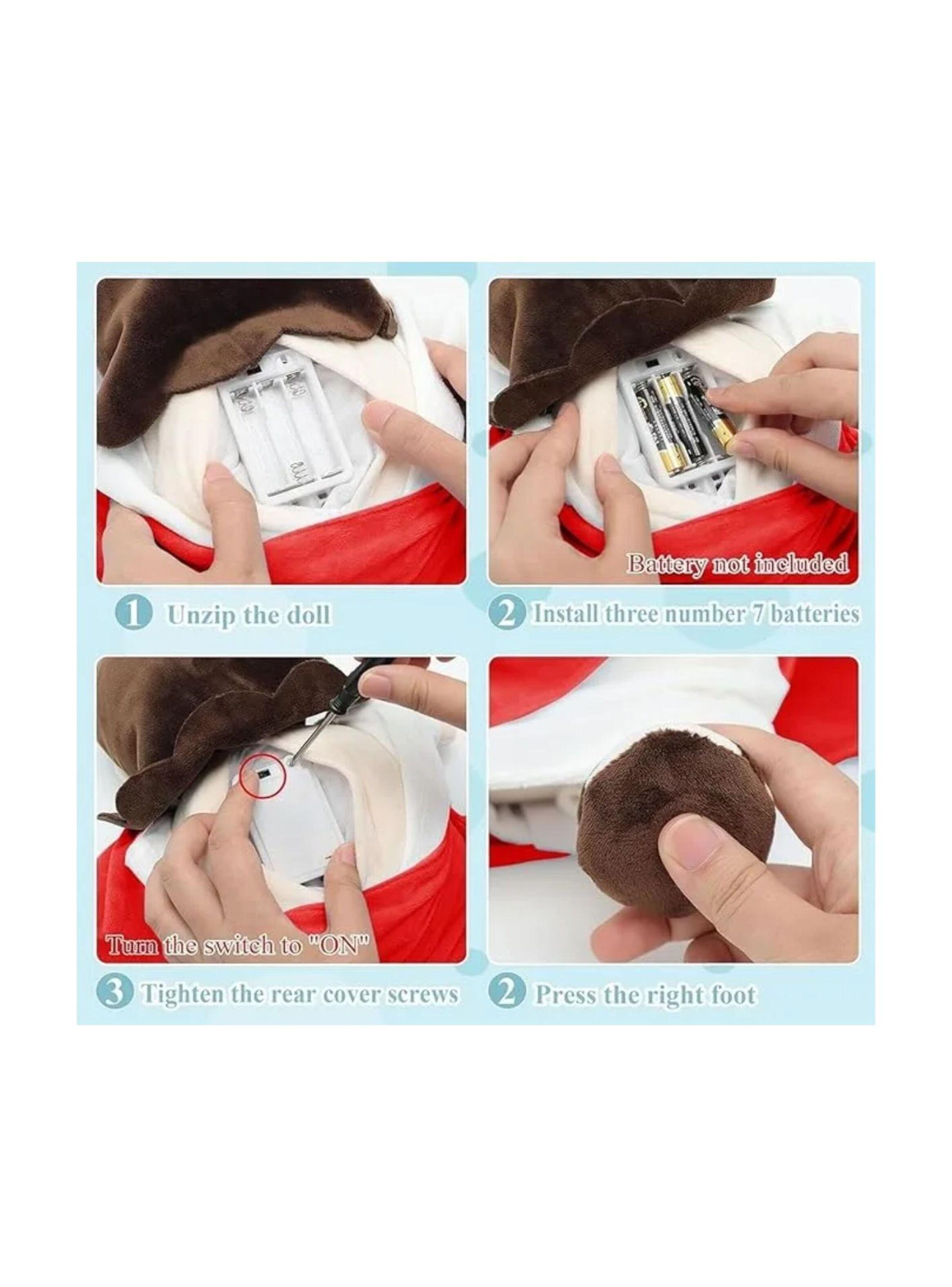 Peluche De Jesús Que Respiras Con Música Y Luces Peluche De Jesus Que Respira, Nuevo Jesús Peluches -2