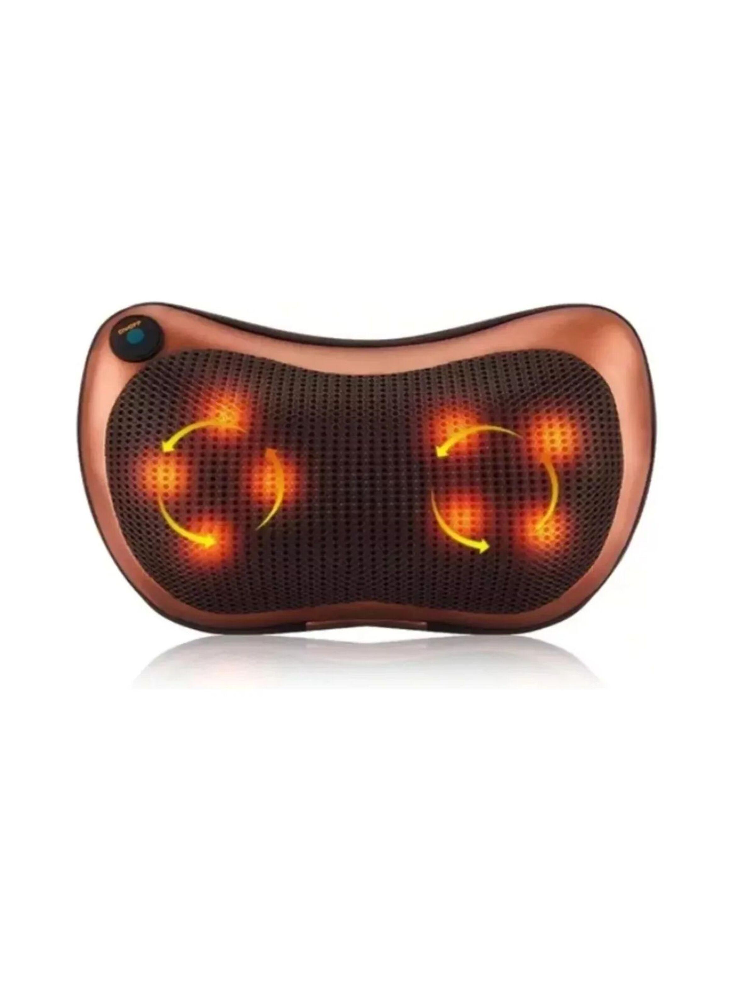 Masajeador Eléctrico Almohada Cojín Lumbar Cuello Piernas-0