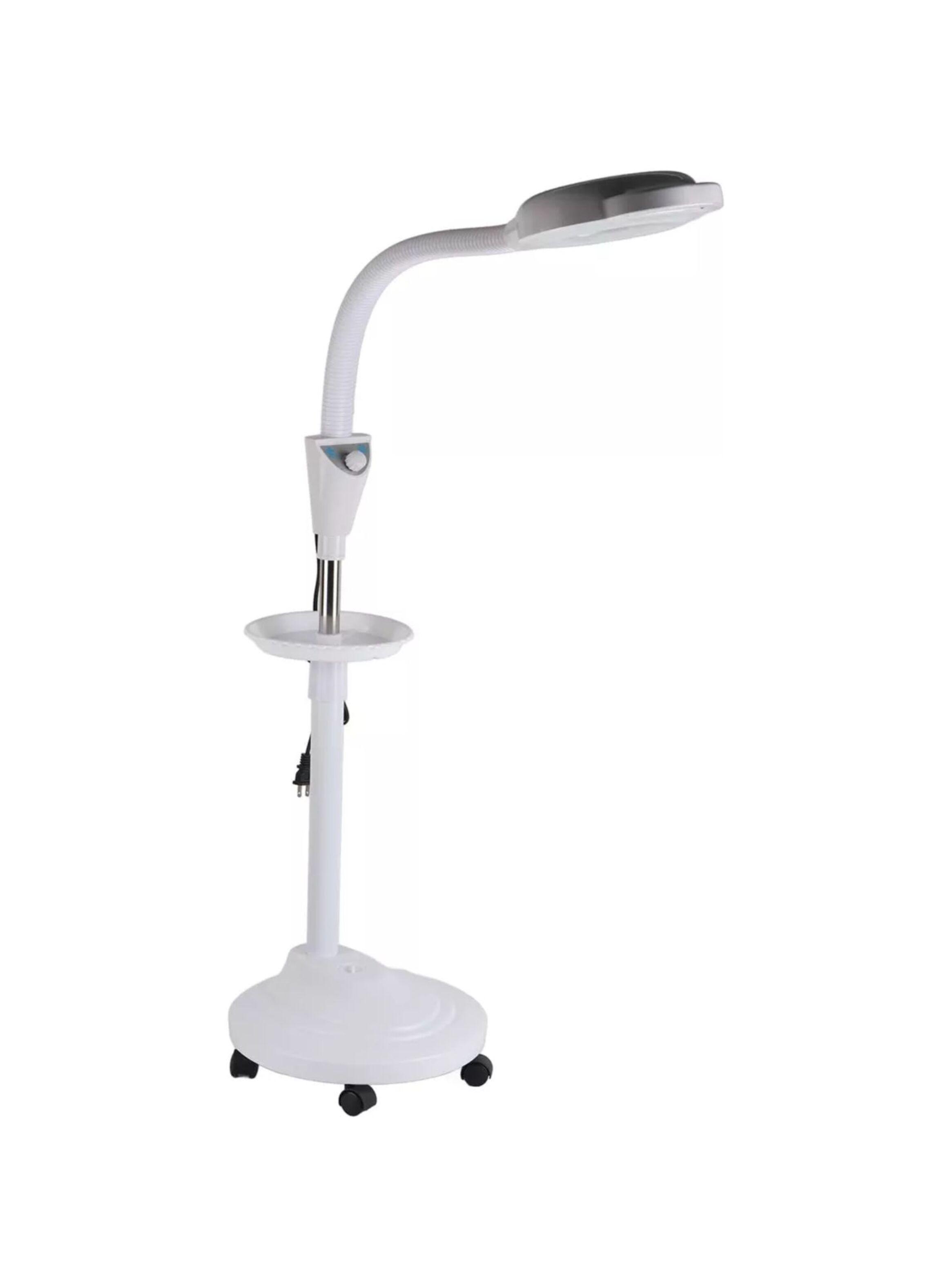 Lampara Luz Fría Lupa Led Con Pedestal Cosmetología Pestañas-0