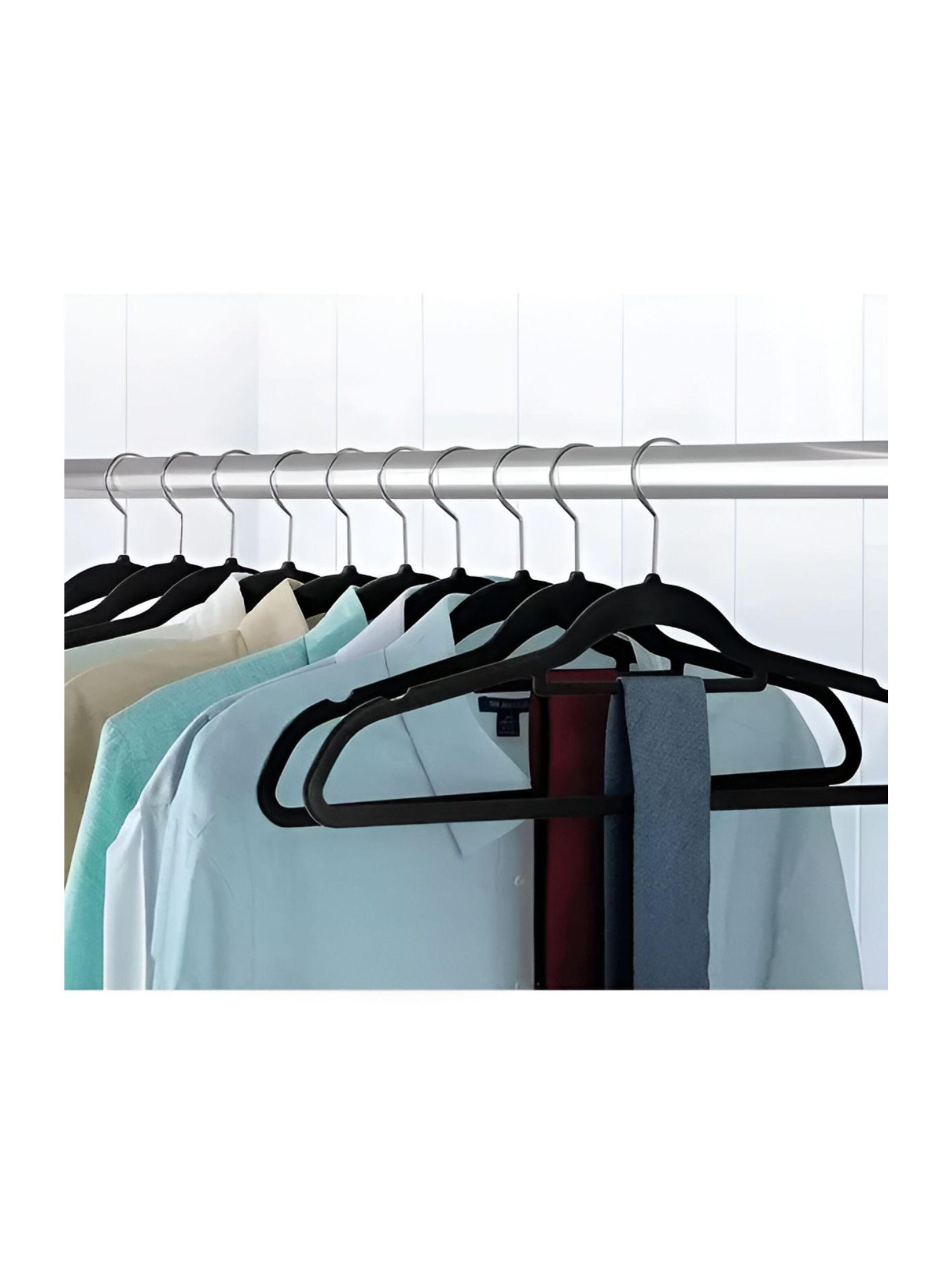 Colgadores De Ropa Set 30und Terciopelo Antideslizante-2