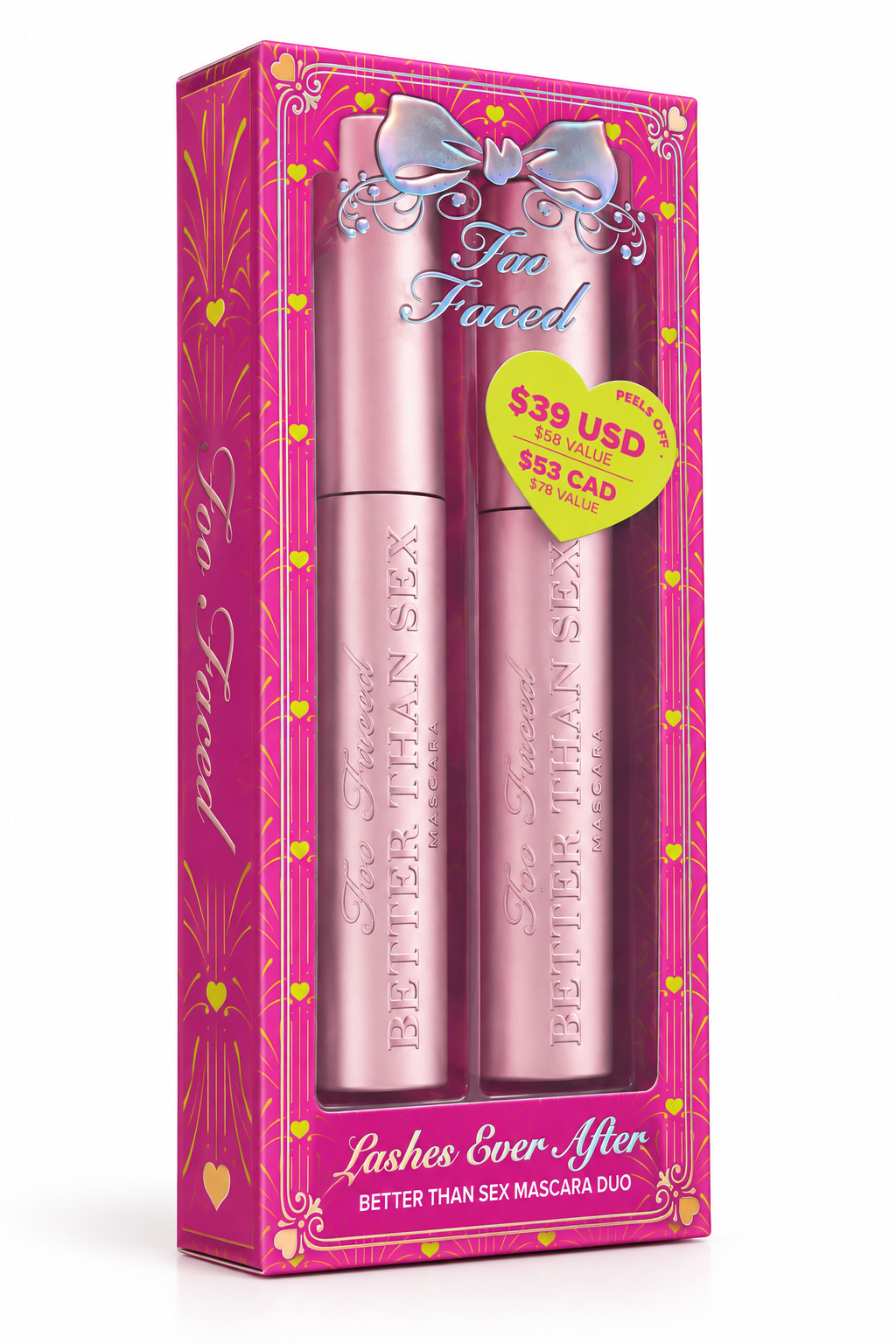 Set de Regalo de Mascaras de Pestañas Better Than Sex Too Faced -1