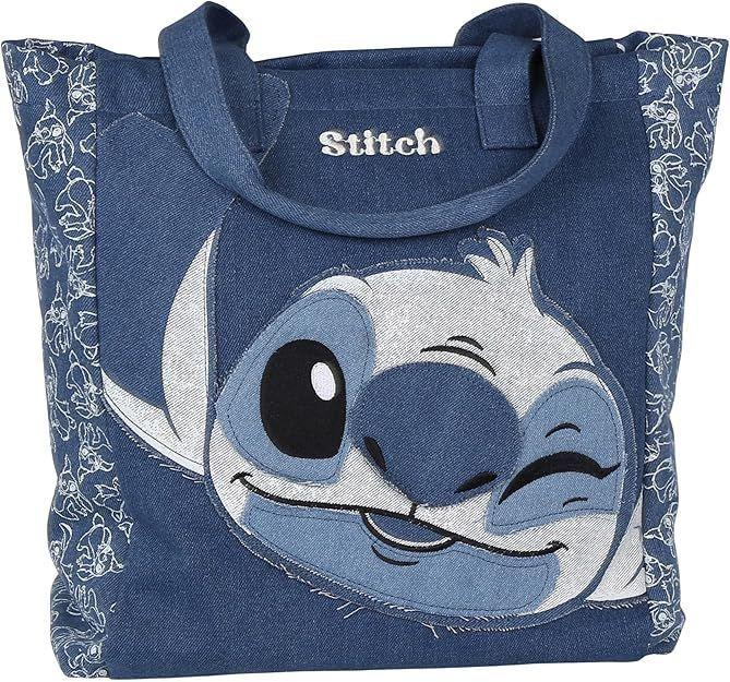 Bolso de hombro jeans Disney Stitch-0