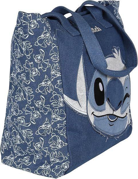 Bolso de hombro jeans Disney Stitch-1
