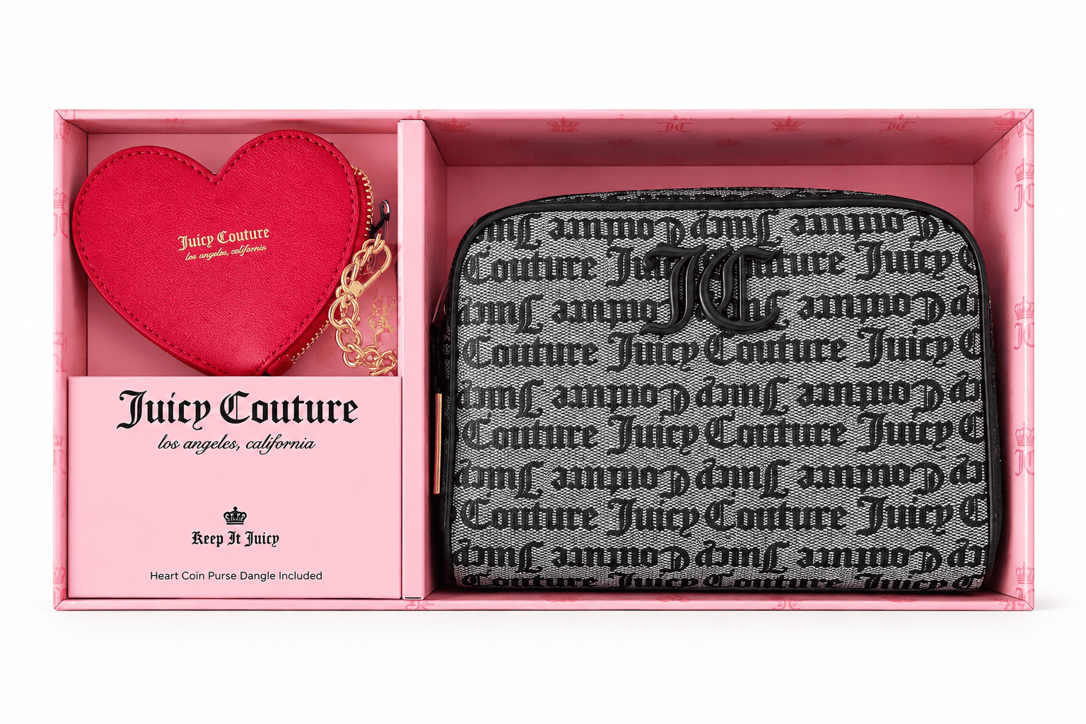 SET DE REGALO JUICY COUTURE CROSSBODY CARTERA Y MONEDERO-0