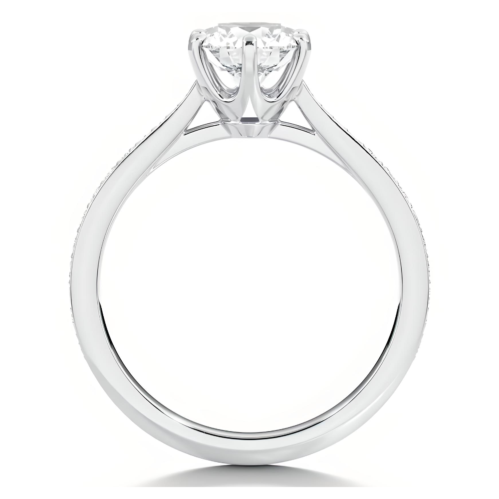 ANILLO DE COMPROMISO BRISA SERENA BOOMZAIR CON MOISSANITA 1.0 CT EN PLATA RODINADA-2