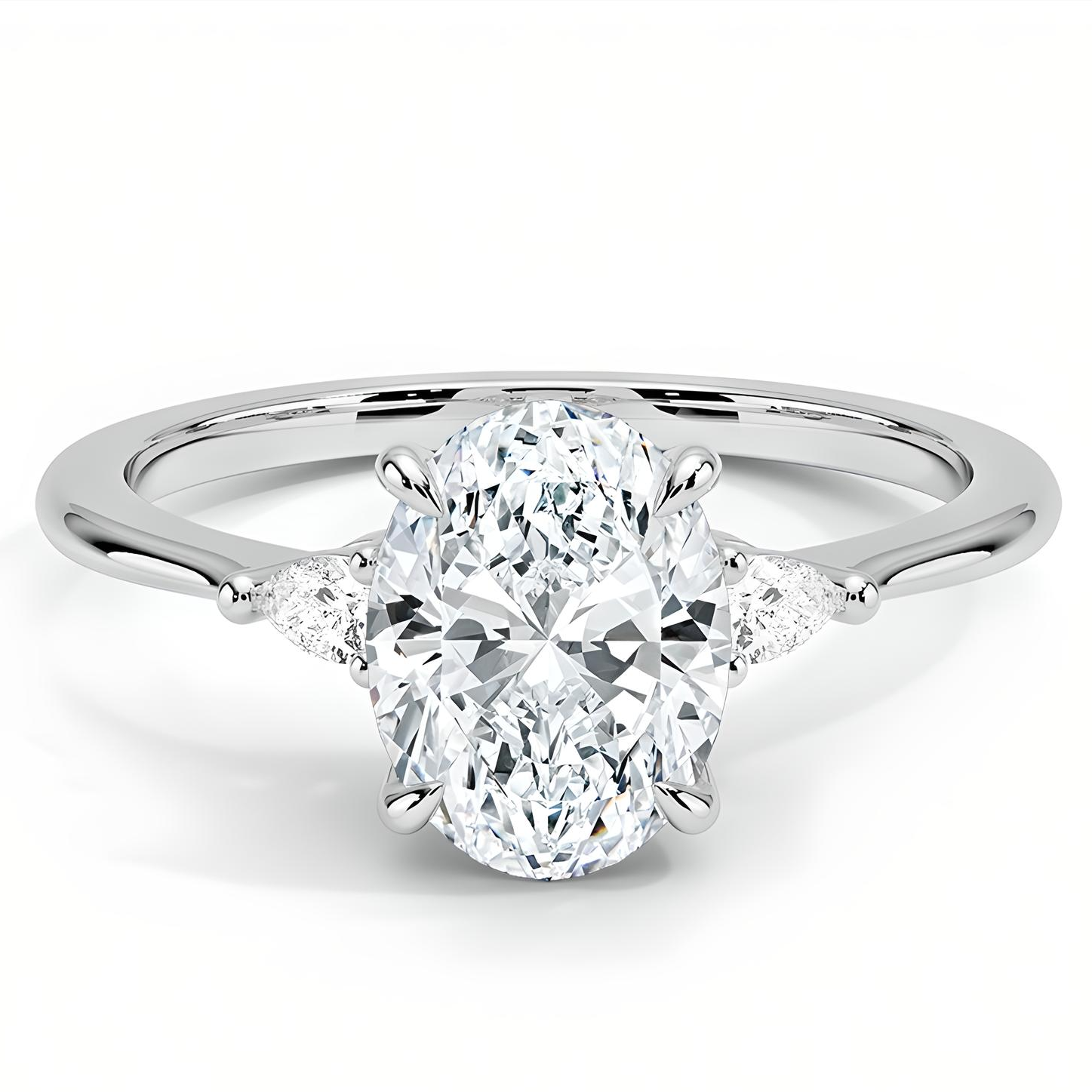 ANILLO DE COMPROMISO PETITE OVAL-0