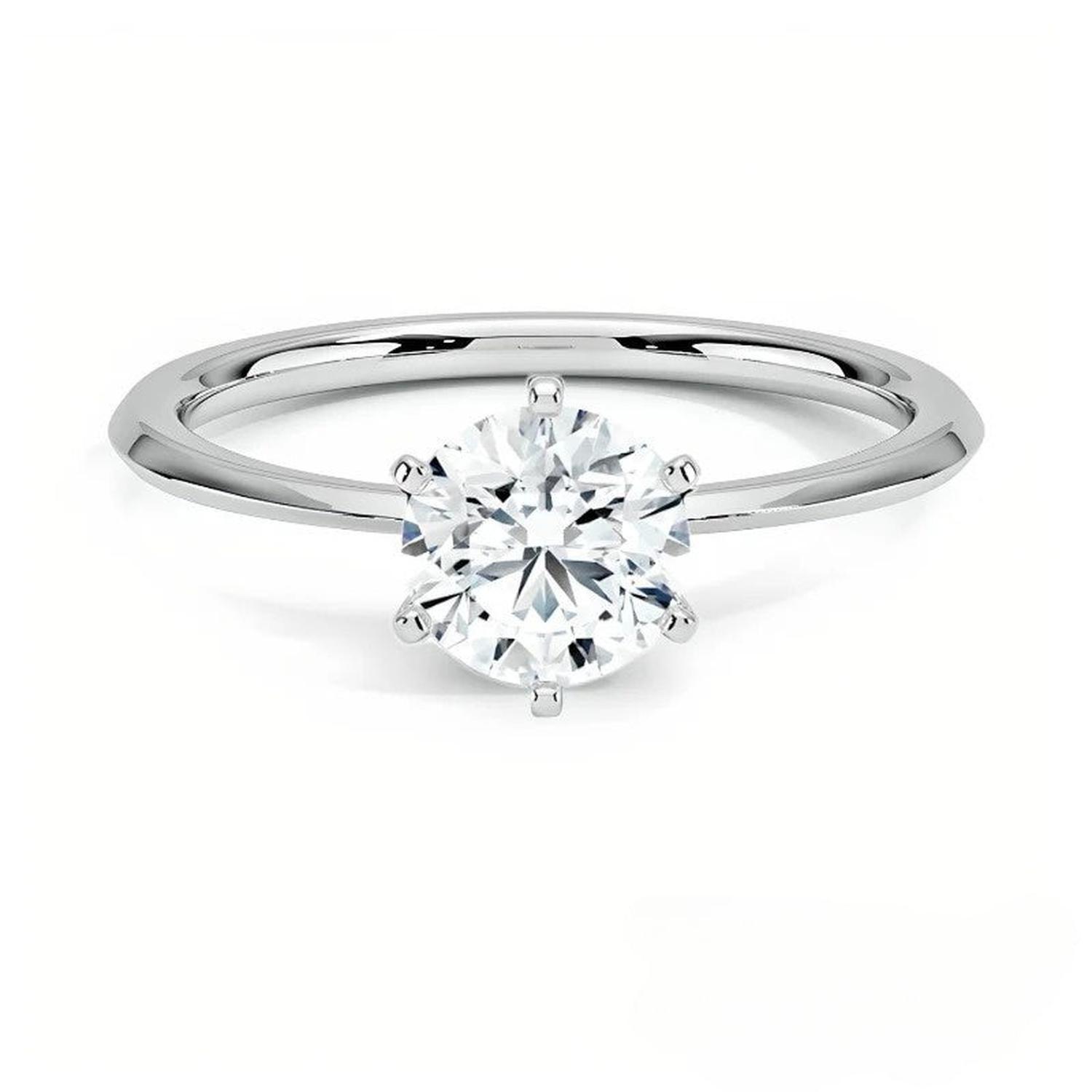 ANILLO SOLITARIO PETITE FIT DE 1.0 ct-0