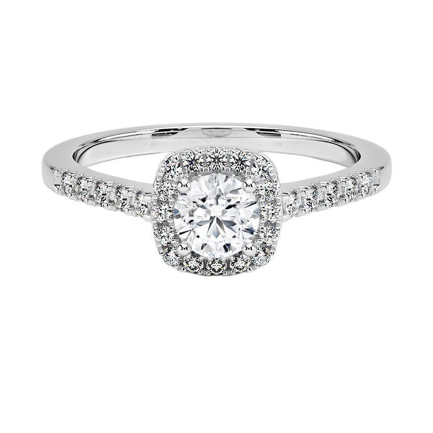 ANILLO DE COMPROMISO MINIMALISTA DE BRILLANTES MOISSANITA-0